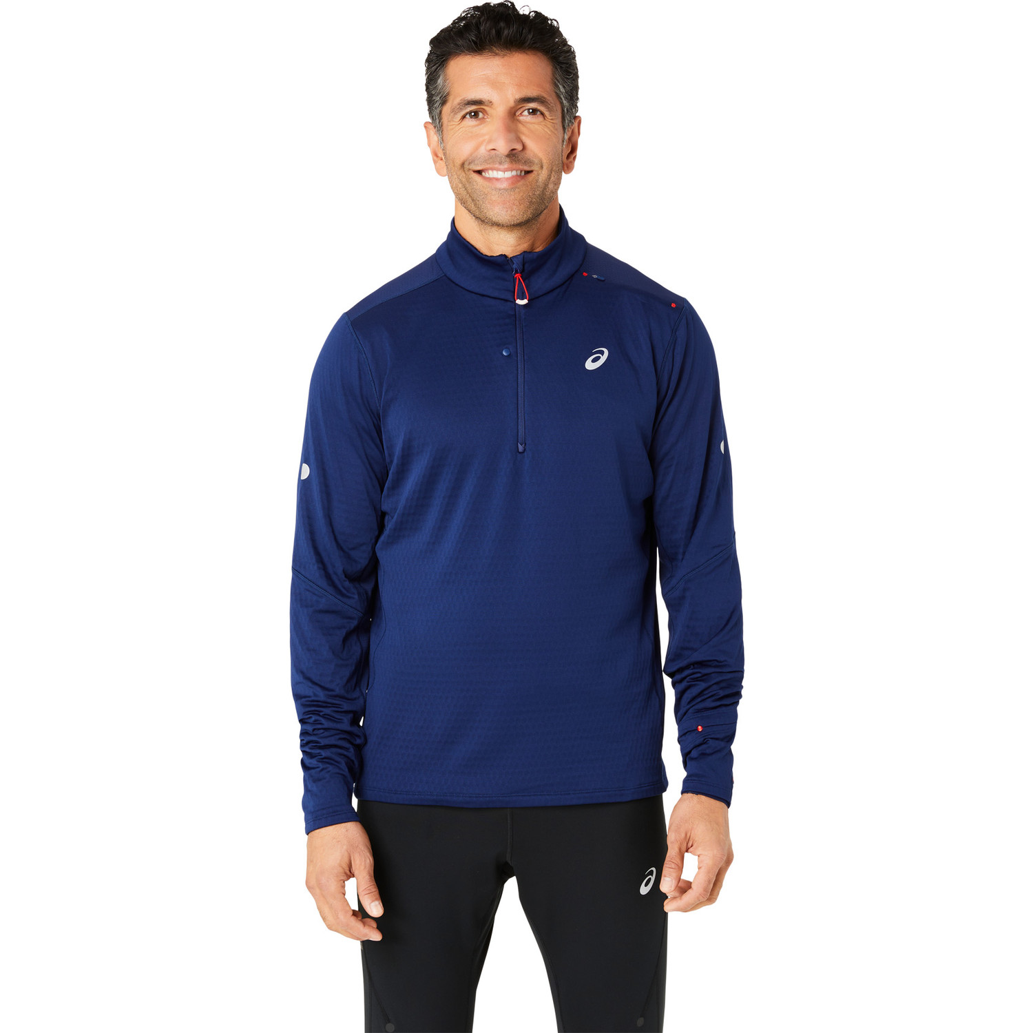 ASICS Road Winter Half-Zip Longsleeve Men - PassaSports.com