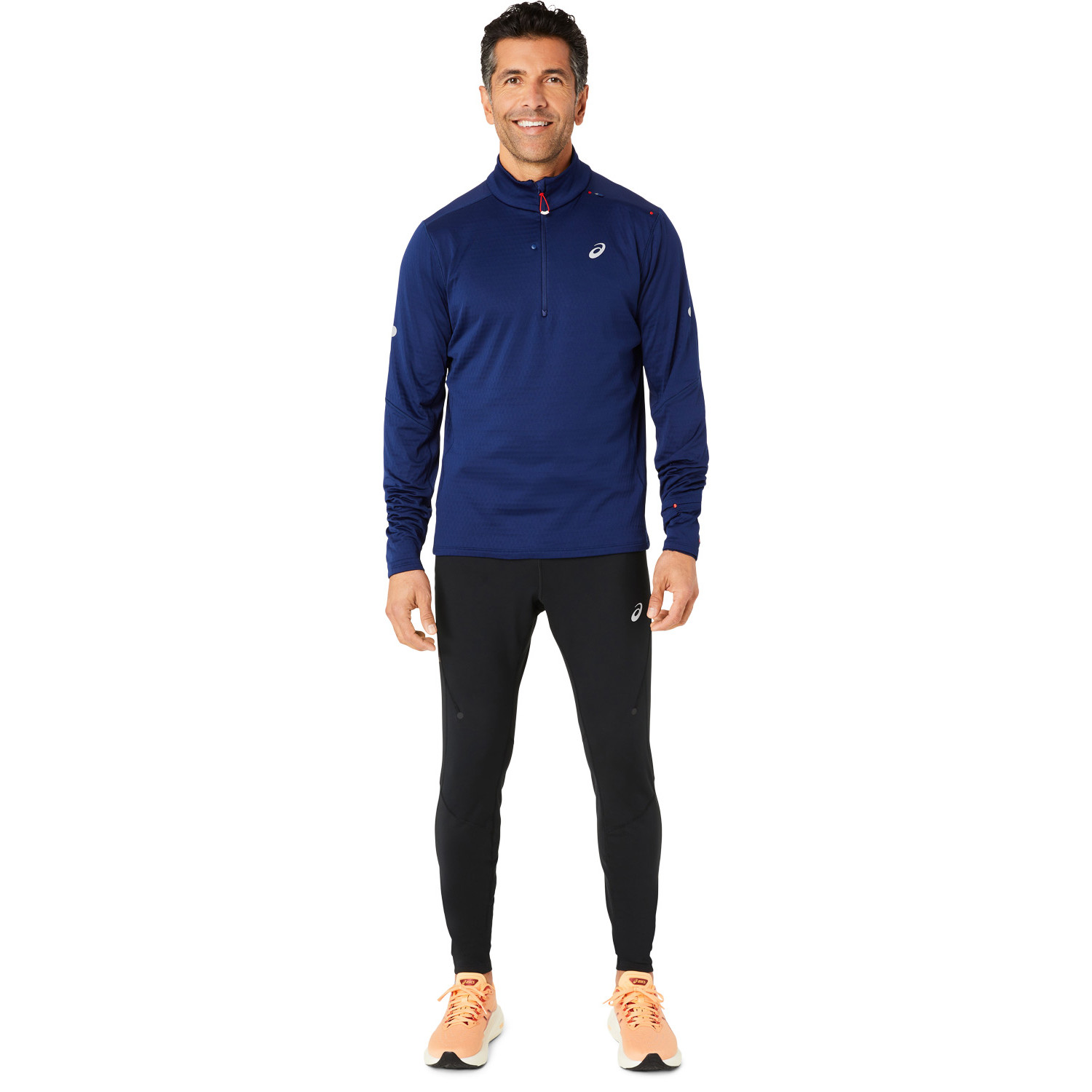 ASICS Road Winter Half-Zip Longsleeve Men - PassaSports.com