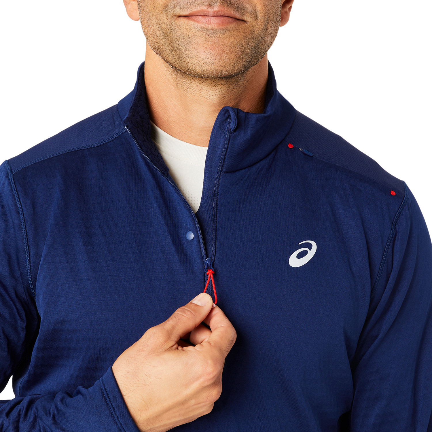 ASICS Road Winter Half-Zip Longsleeve Men - PassaSports.com