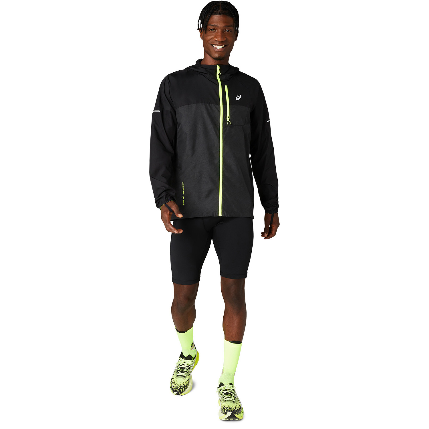 ASICS Fujitrail Packable Jacket Herren Sportshop