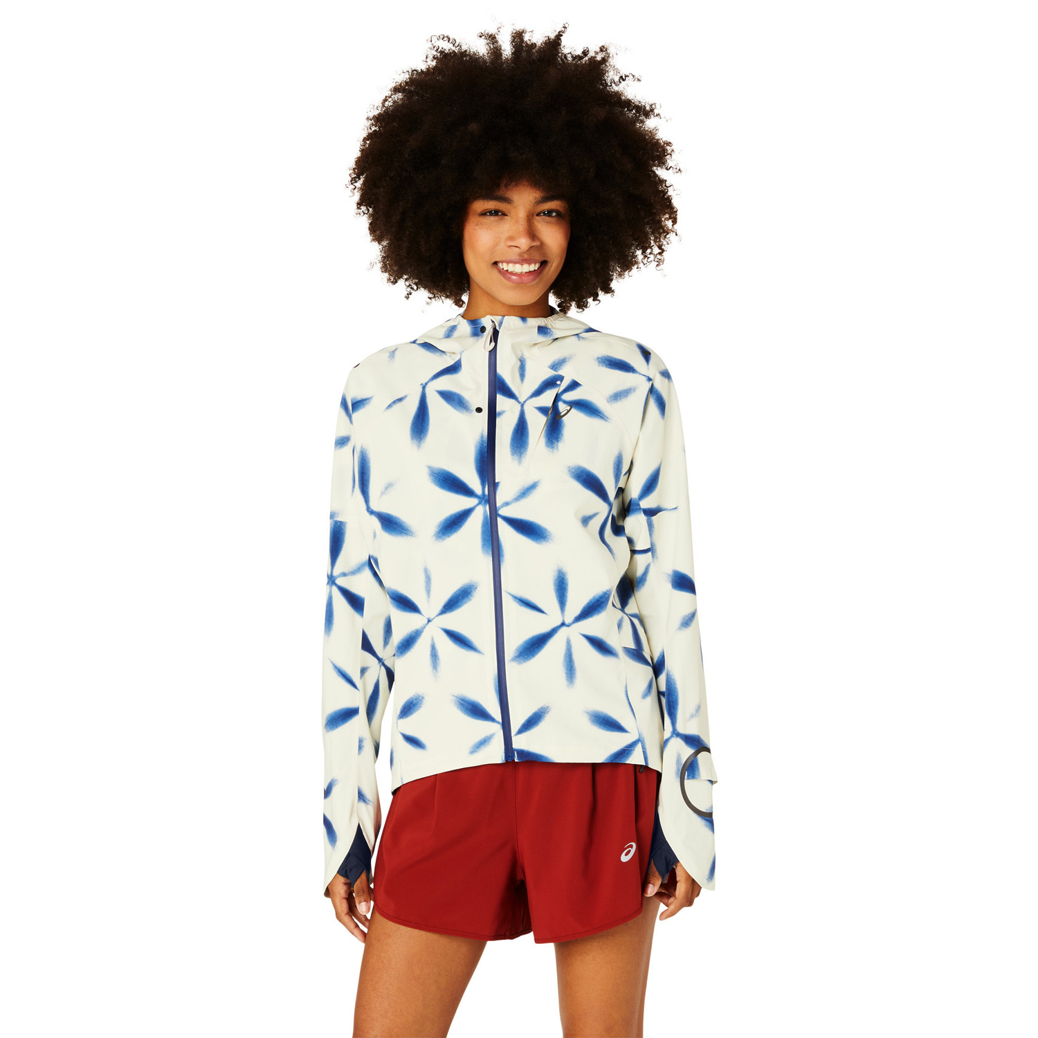 ASICS Metarun Shibori Waterproof Jacket Damen