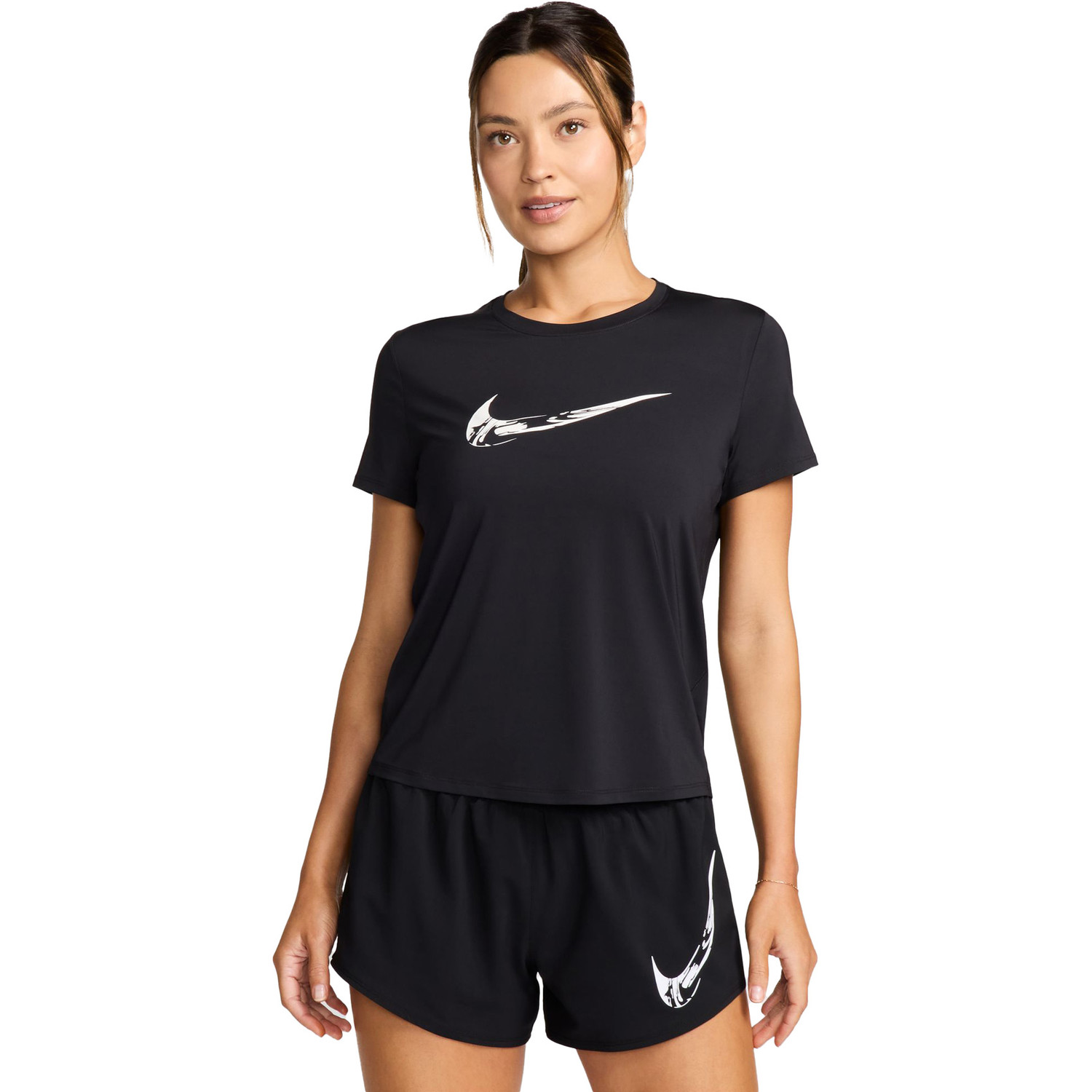 Nike One Swoosh Dri FIT T Shirt Dames Runningdirect