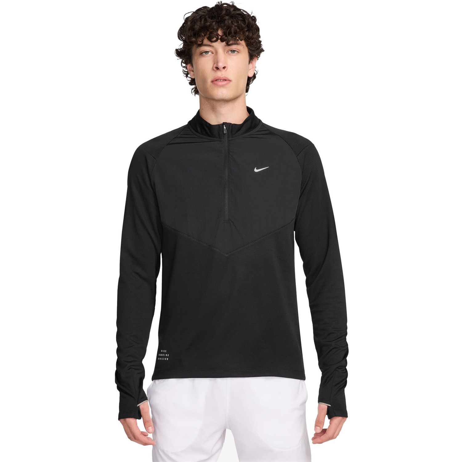 Nike Dri FIT Element Half Zip longsleeve Heren Runningdirect