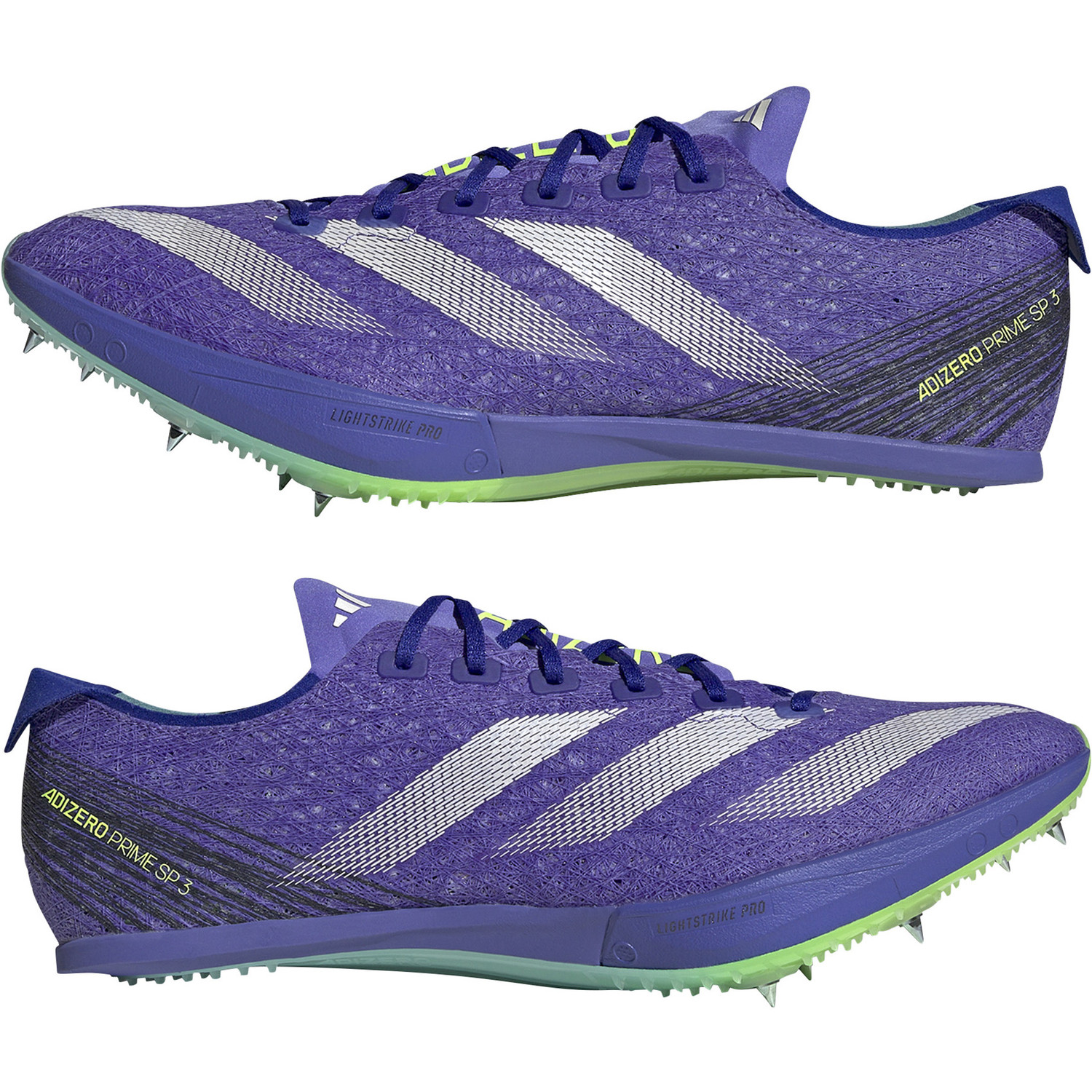 adidas ADIZERO PRIME SP3 27.5㎝ adidas Adizero Prime SP 3 Strung Shoes - Green | Free