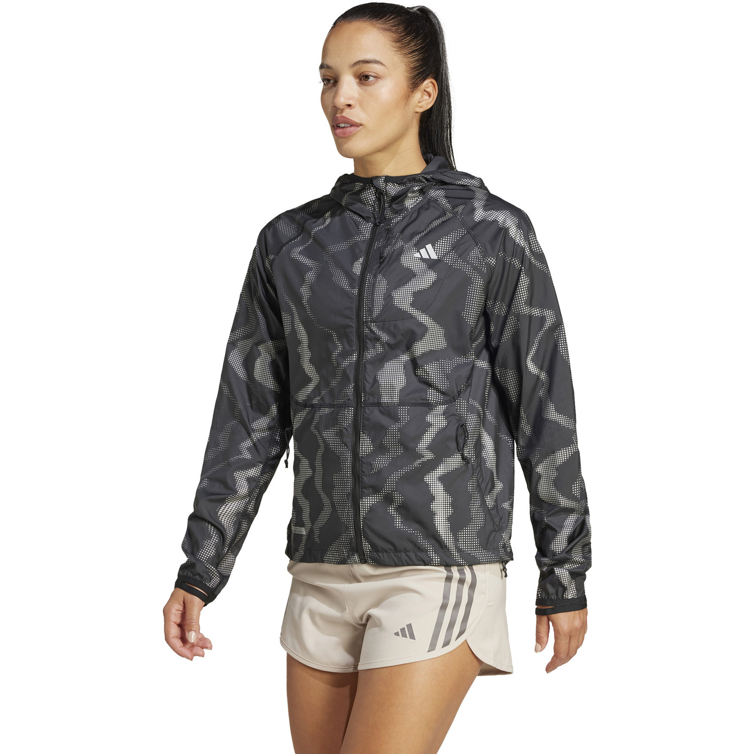 Adidas kapuzenjacke damen grau online