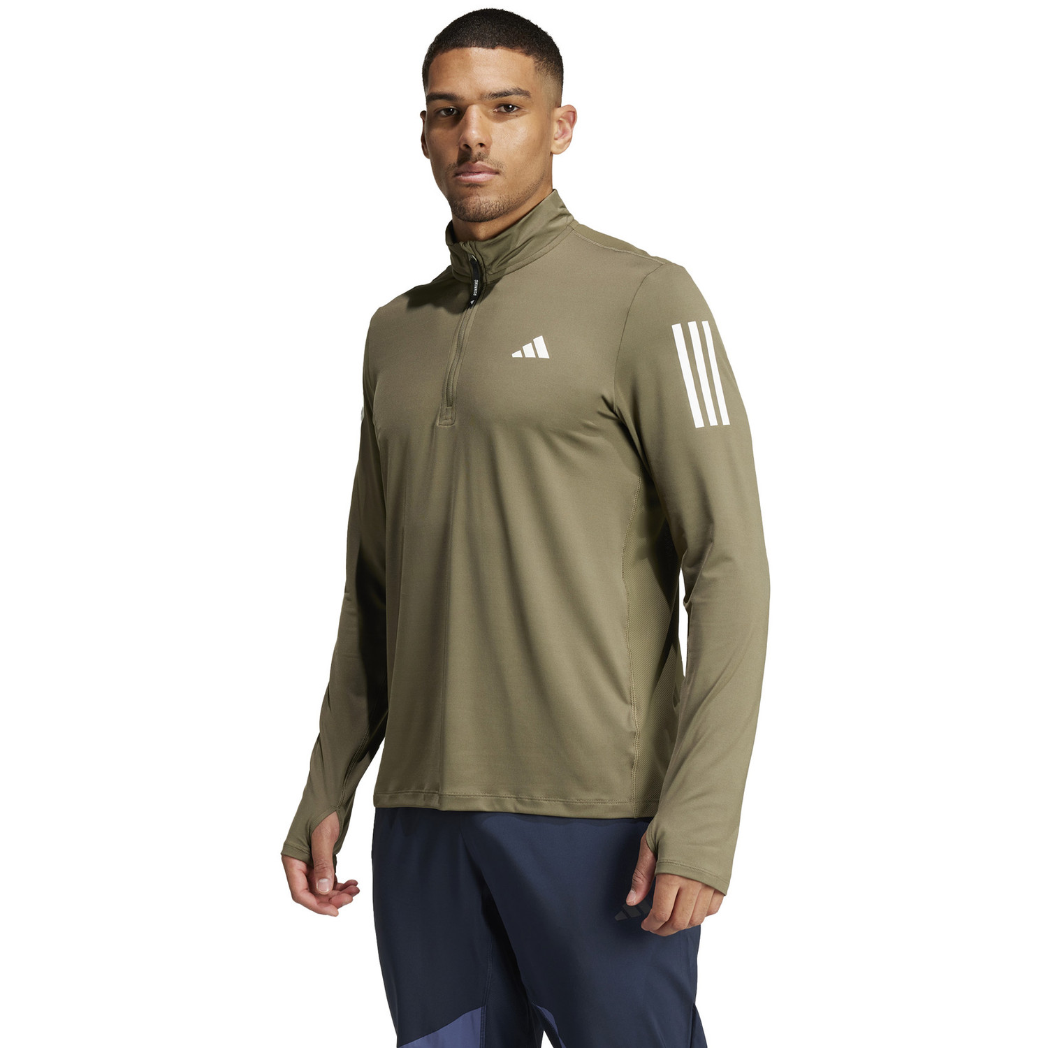 adidas OTR Half-Zip Longsleeve T-shirt Men - PassaSports.com