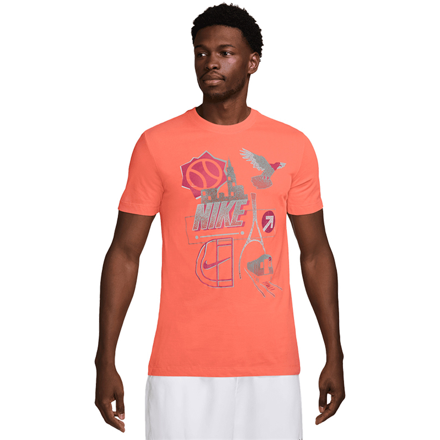 Nike Court Heritage US Open Tee TennisDirect