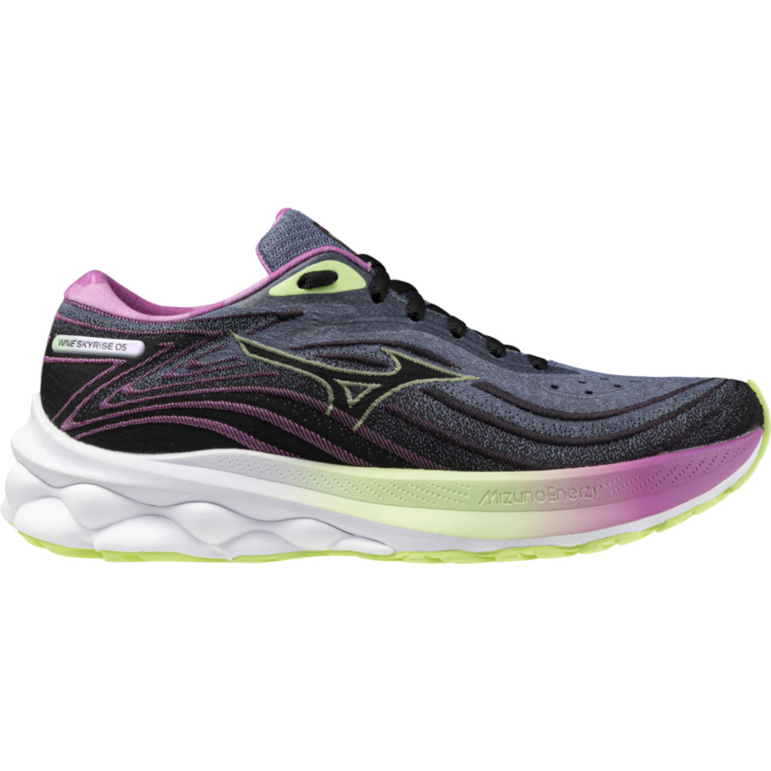 Mizuno Wave Skyrise 5 Roxy Dames Runningdirect