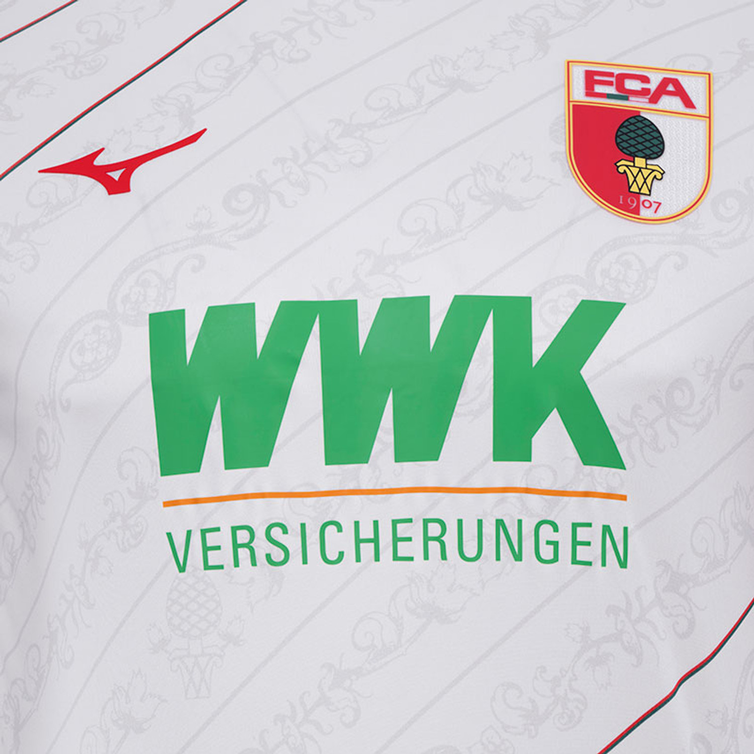 Mizuno FC Augsburg Home Shirt 2024/2025