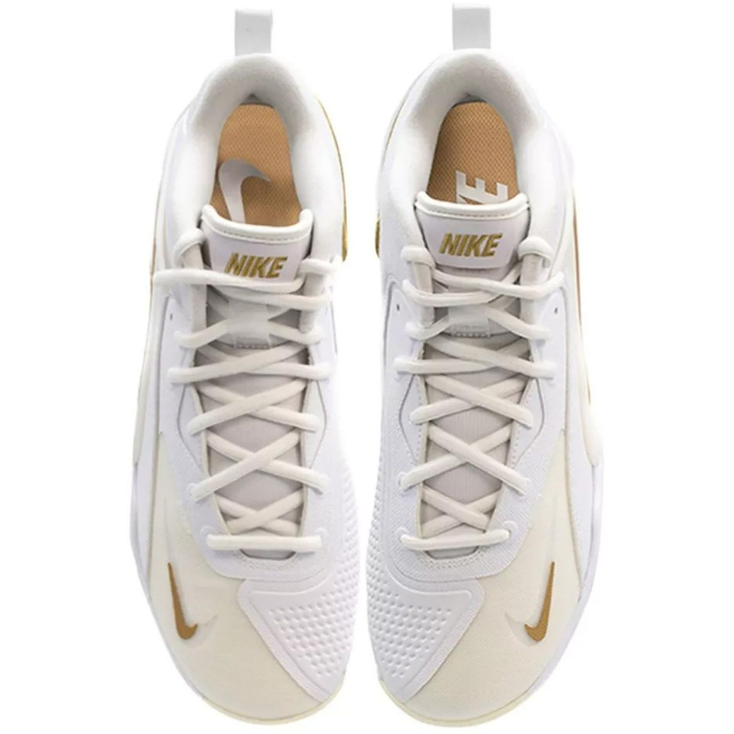 nike react white gold