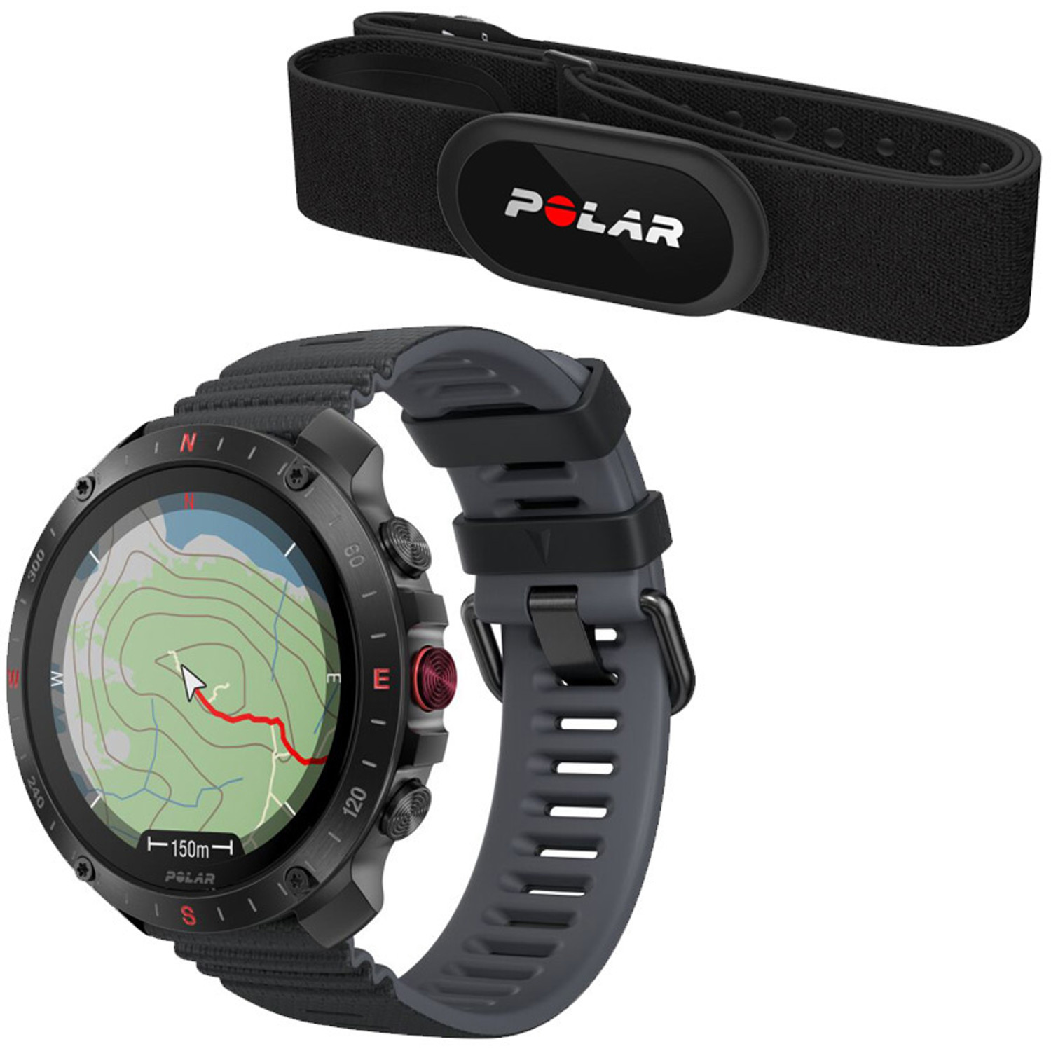 Polar Grit X2 PRO hartslagband Runningdirect