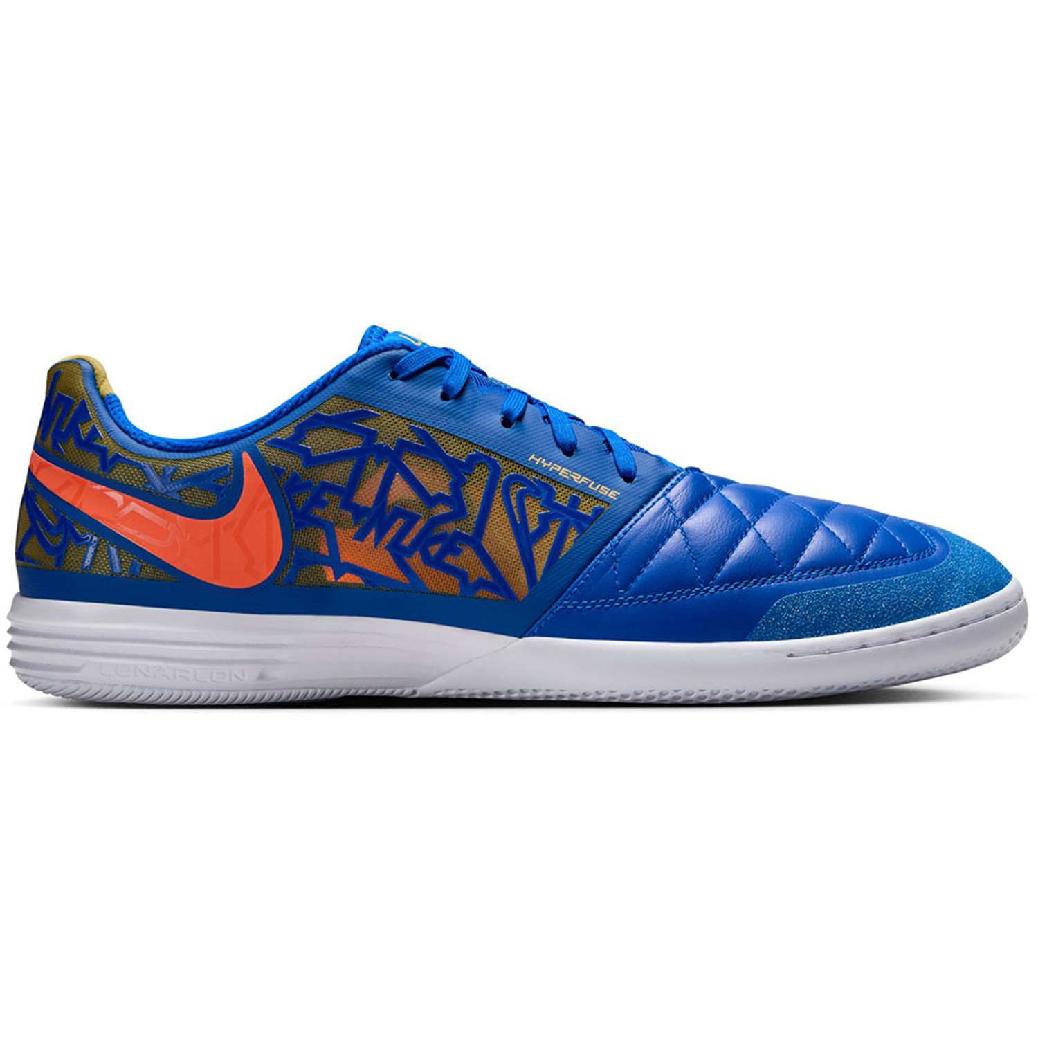 おぶらんNike Lunar Gato フットサルシューズ 青/オレンジ LUNAR GATOⅡ』(ルナ ガト2)｜NIKE(ナイキ)｜サッカーショップKAMO