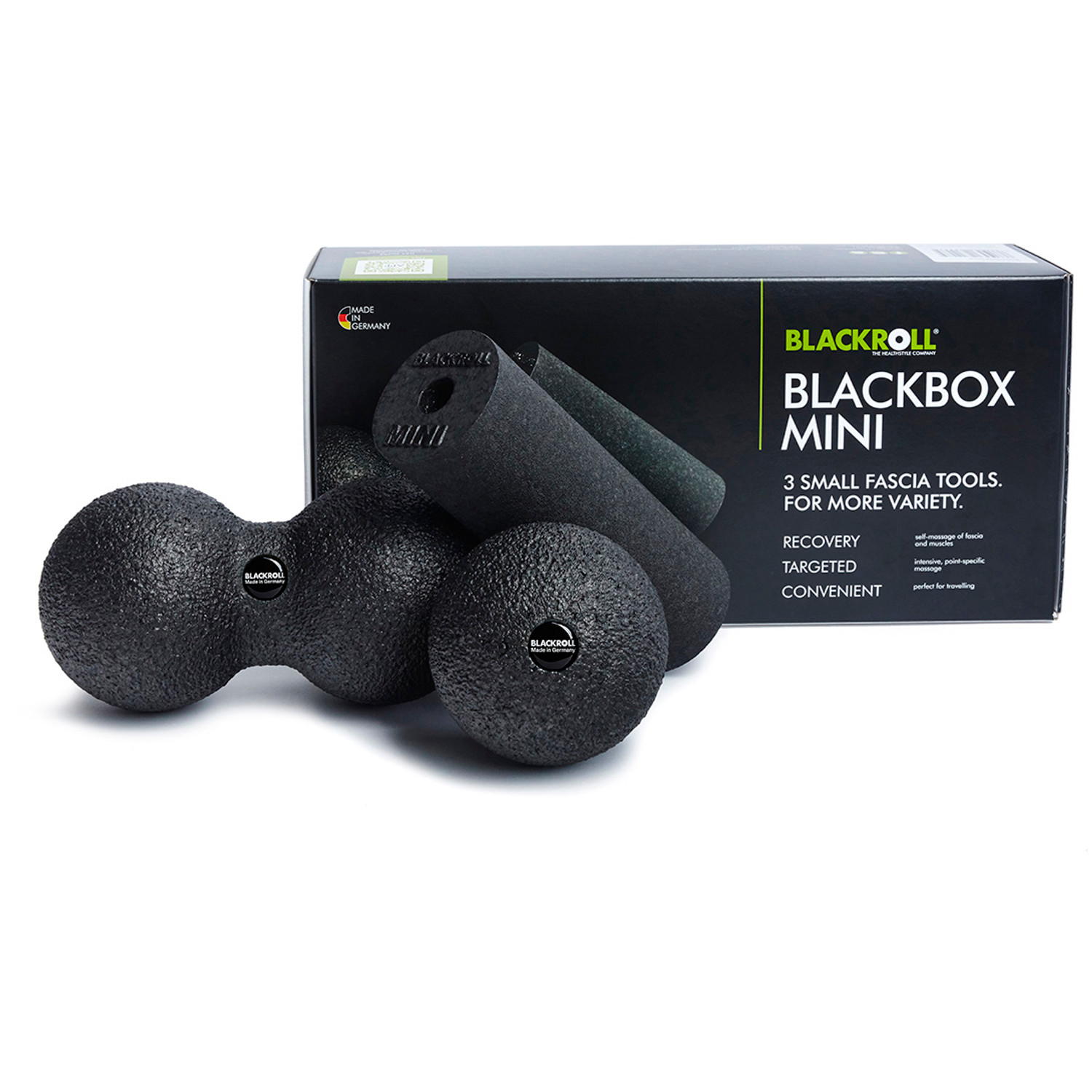 BLACKROLL BLACKBOX MINI blackセット　ブラックロール BLACKROLL Blackbox Mini - Handballshop.com