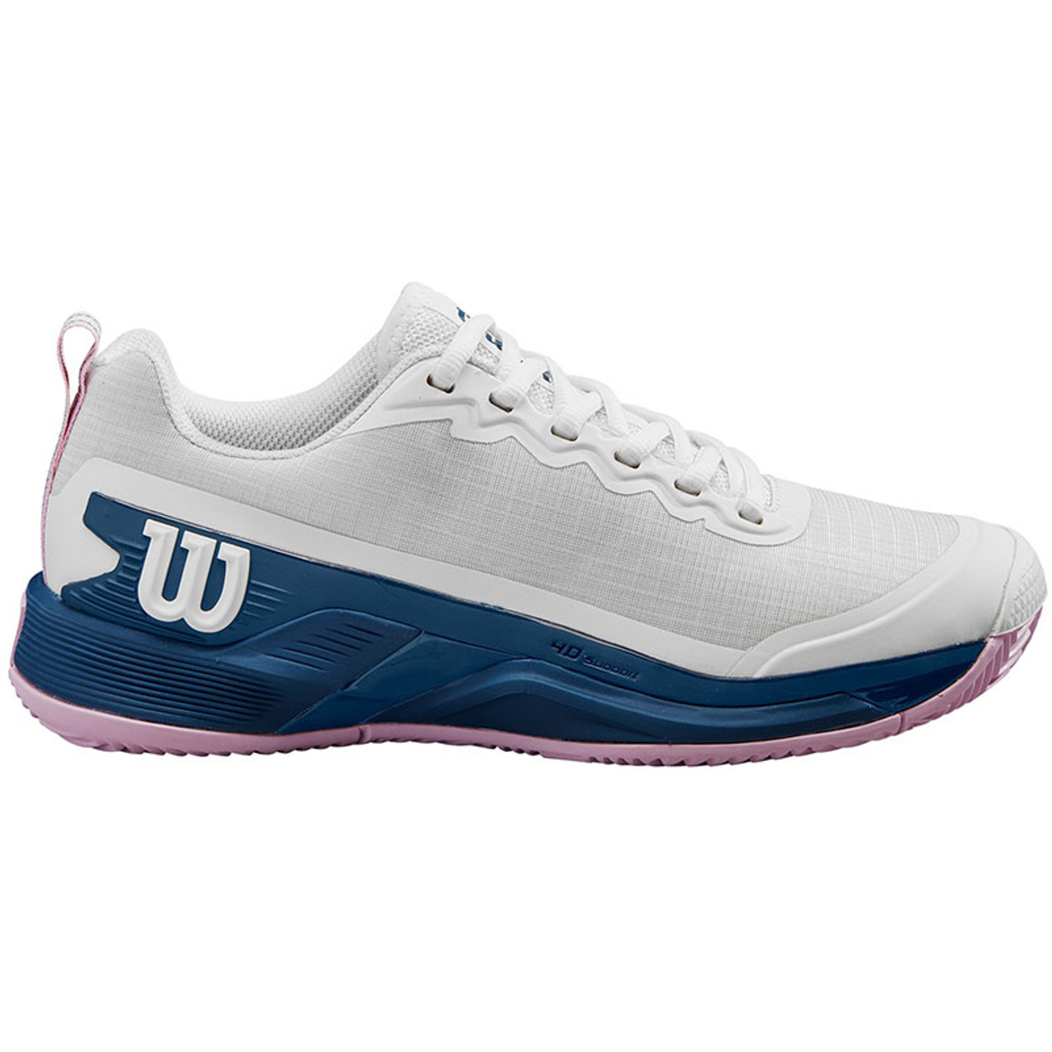 日*4様 Wilson RUSH PRO 4.5 テニスシューズ ホワイト/ネイ Wilson Rush Pro 4.5 men at Bell Racquet in classic White / Green