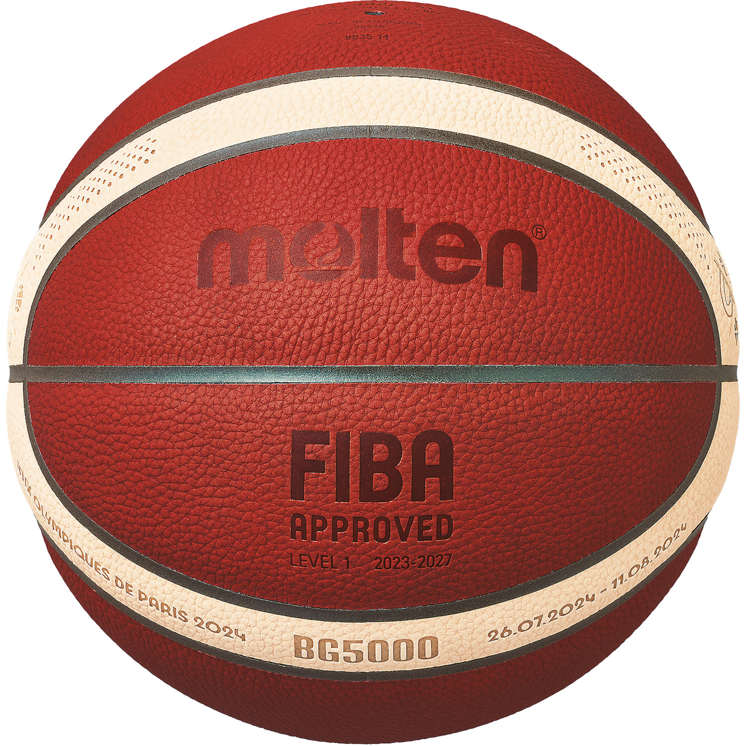 日本人気超絶の 2024 Paris Molten Official Basketball Game ボール