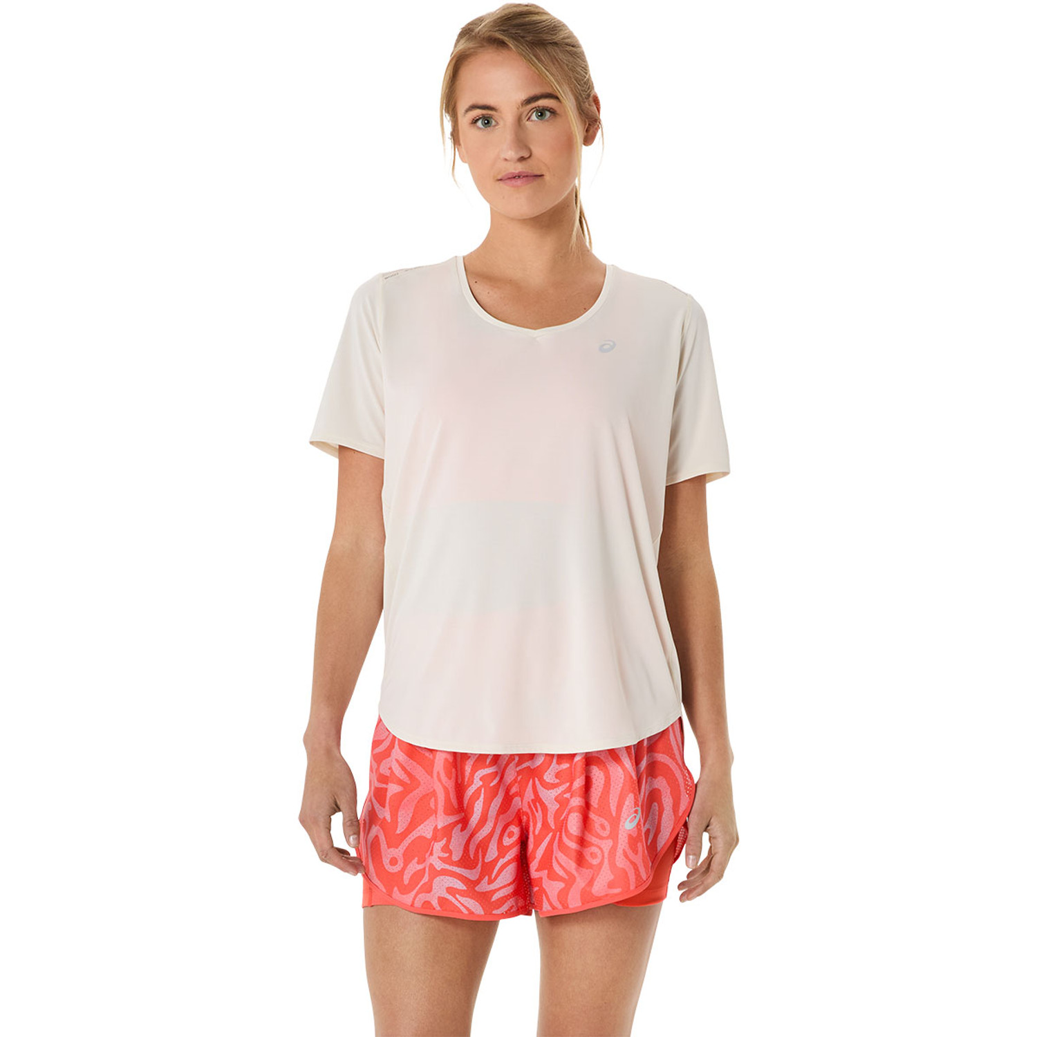 ASICS Road V-Neck T-Short Women - PassaSports.com