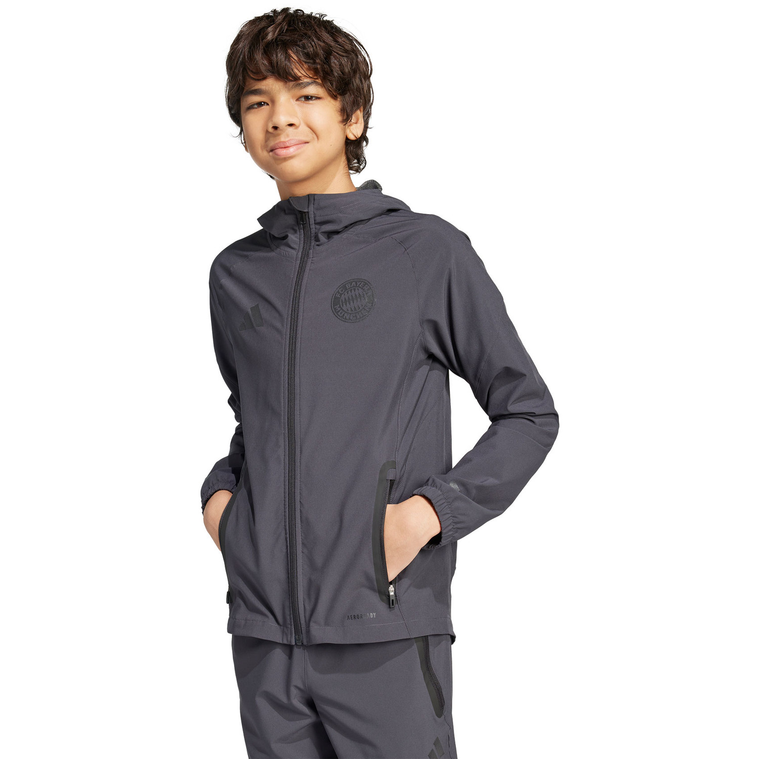 adidas Bayern Munich Tiro Vis Tech Jacket Kids - PassaSports.com