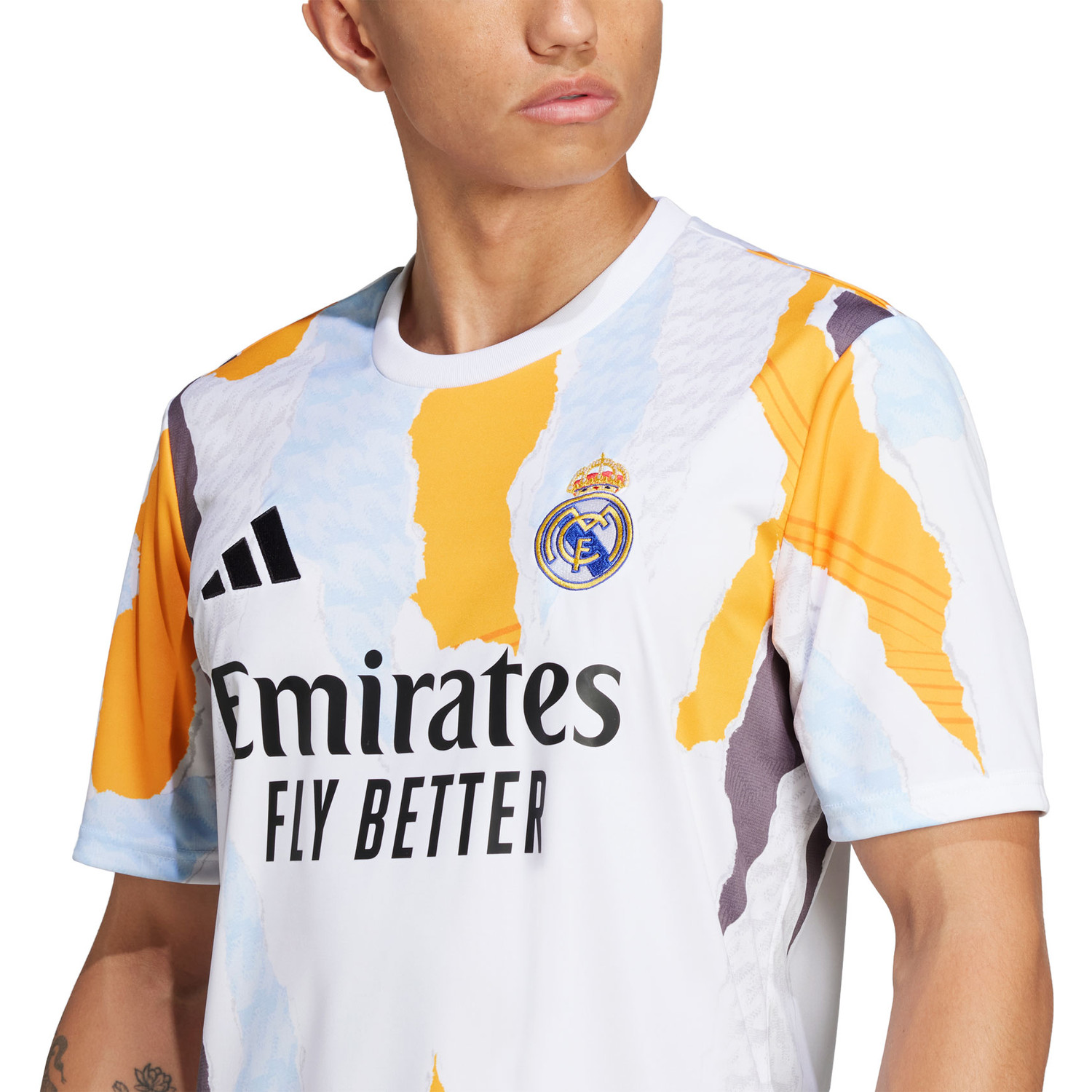 adidas Real Madrid Pre-Match Shirt 2024/2025 - PassaSports.com