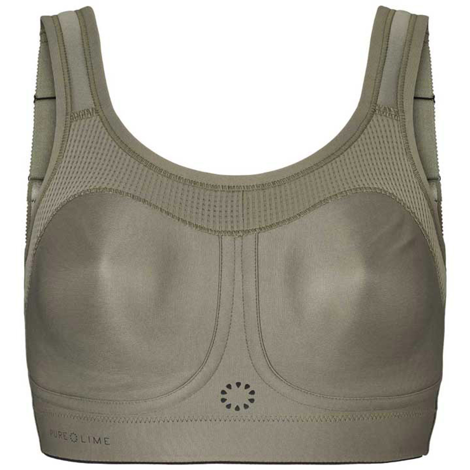Pure Lime Compression Bra - PassaSports.com