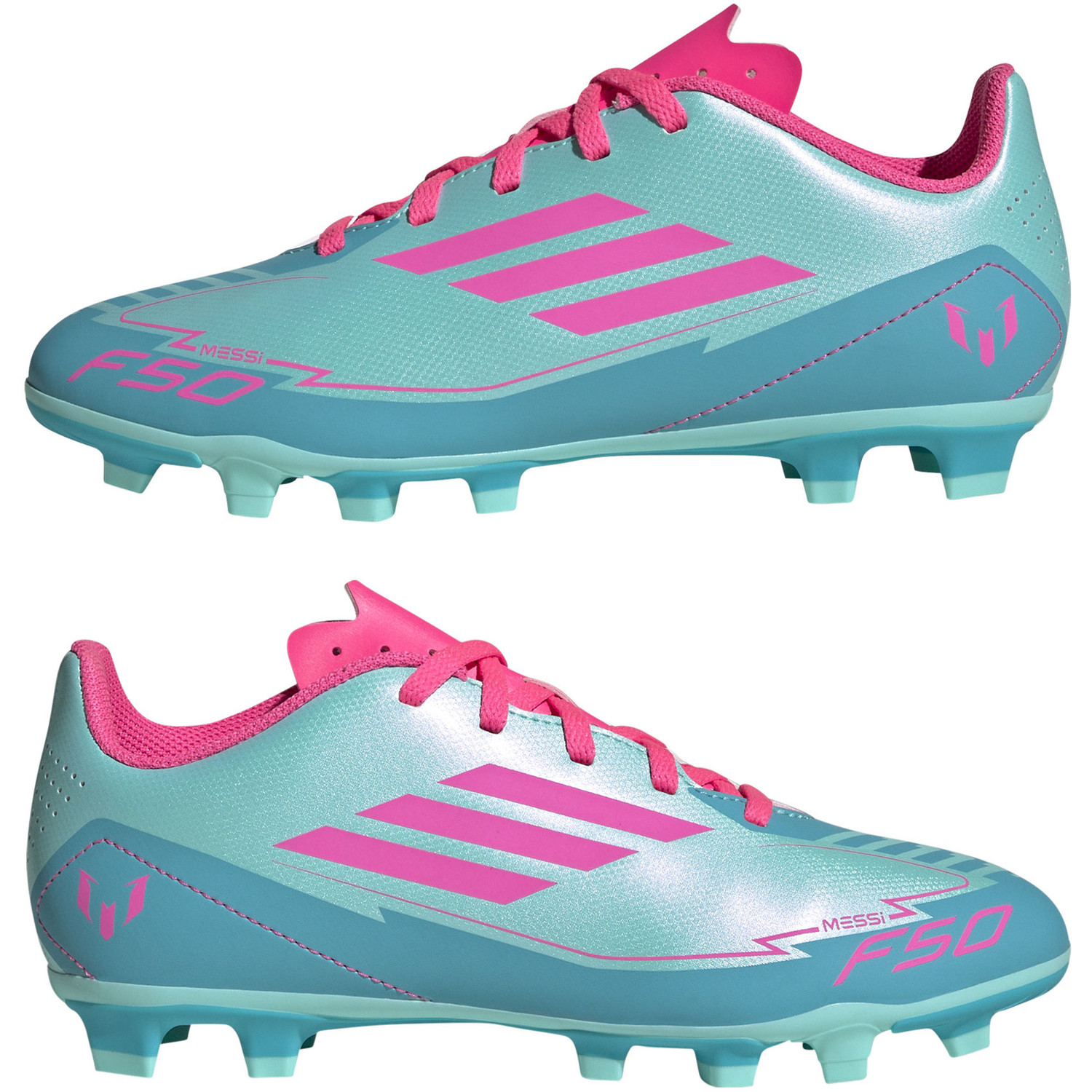 アディダス【24.0】 Messi F50 League Kids FG/MG adidas Kids F50 League x Messi Firm Ground/Mixed Ground - Flash