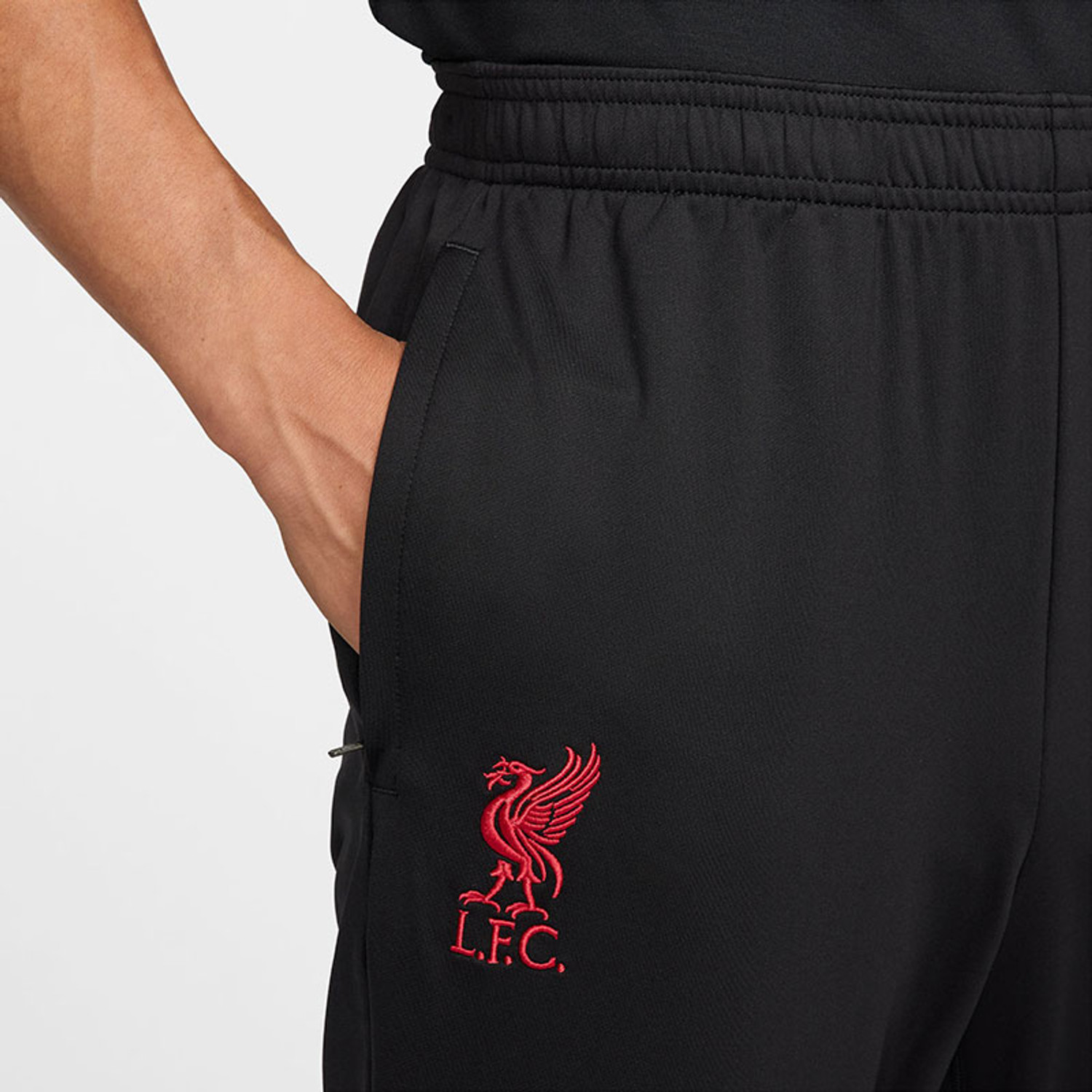 lfc nike mens black woven track pant