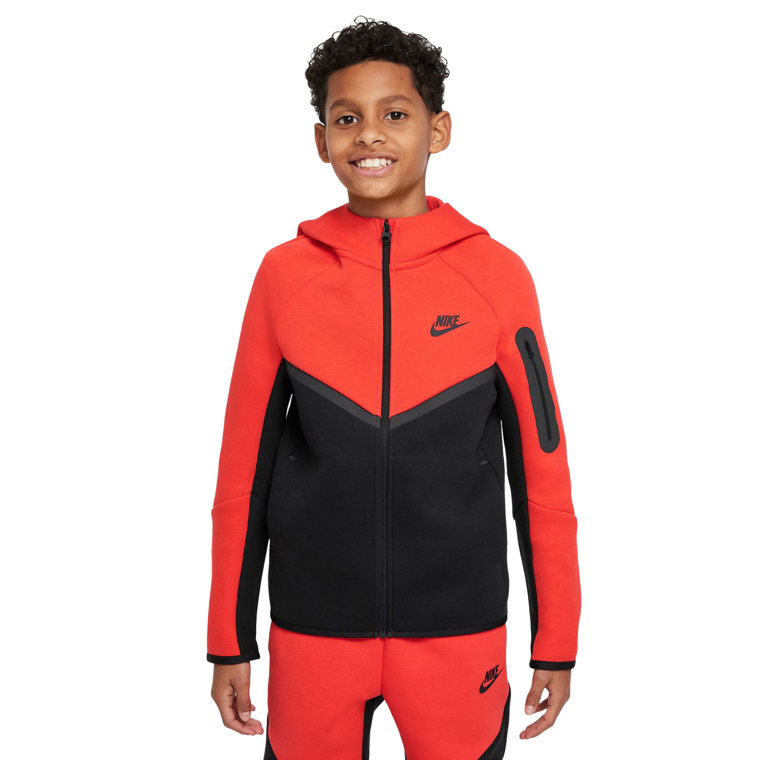Fleece Red Nike Tech Kids Sale Nike Tech Fleece Full-Zip Hoody Kids