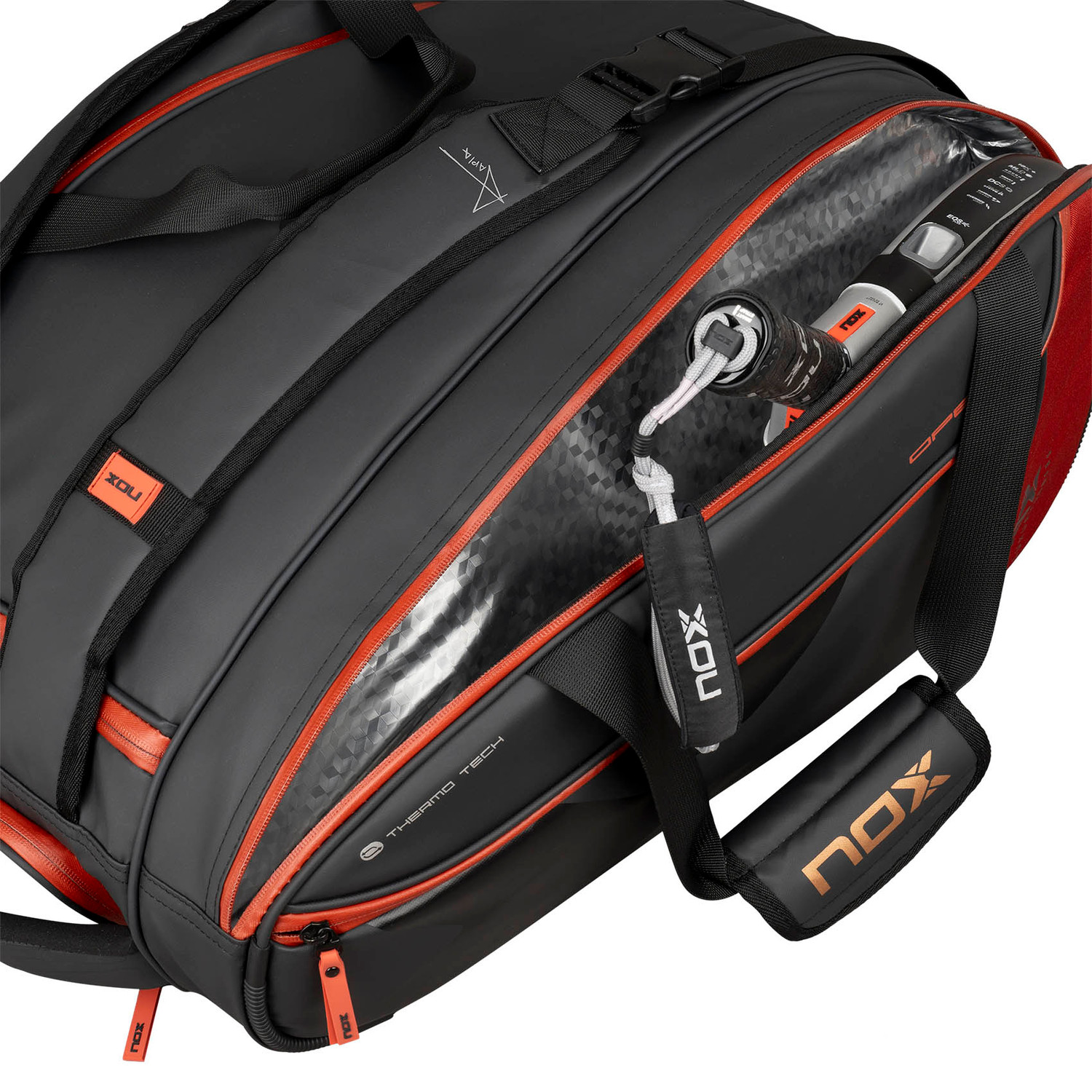 Nox Luxury Open Series Racketbag - PadelDirect.nl