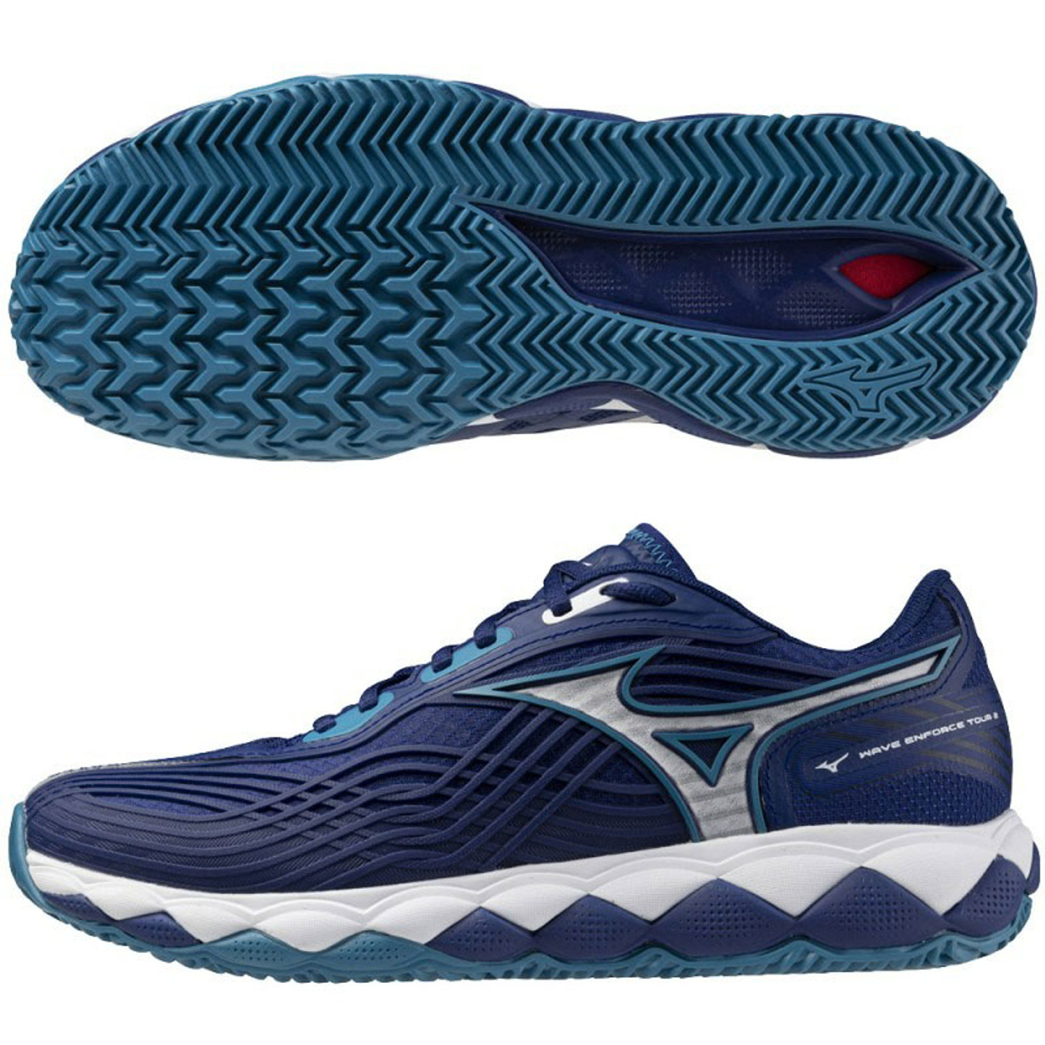 Mizuno Wave Enforce Tour 2 Clay Unisex - PassaSports.com
