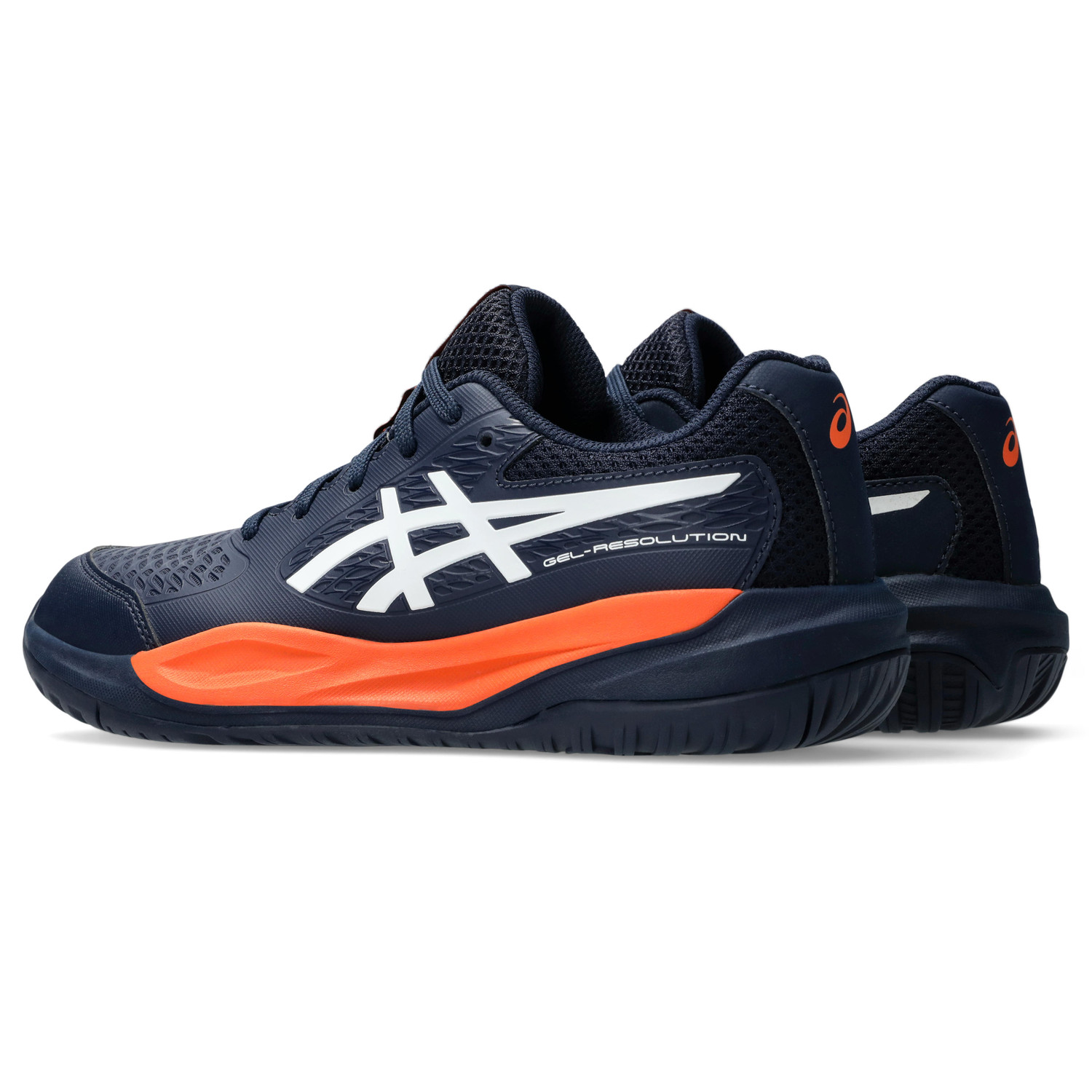 asics GEL-RESOLUTION X 28.0 ネイビー/オレンジ ASICS Gel-Resolution X Junior - PassaSports.com