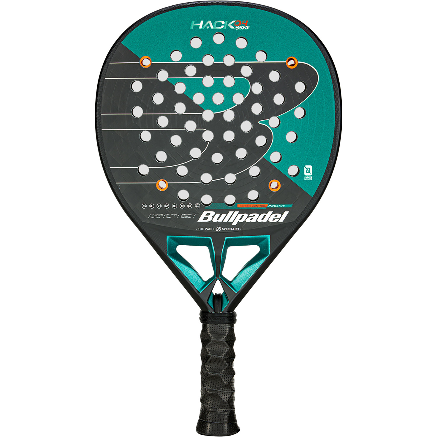 Bullpadel Hack 04 Hybrid 25 - PadelDirect.be