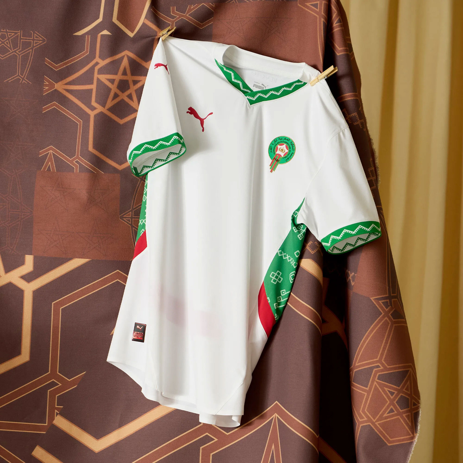 Puma Morocco Away Shirt Kids 2025/2026 - PassaSports.com