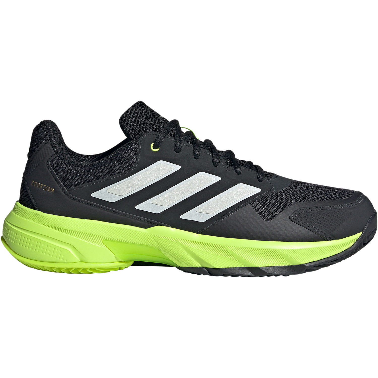 シューズ(男性用) Adidas courtjam control 3 adidas CourtJam Control 3 Black/White Men's Shoe | Tennis