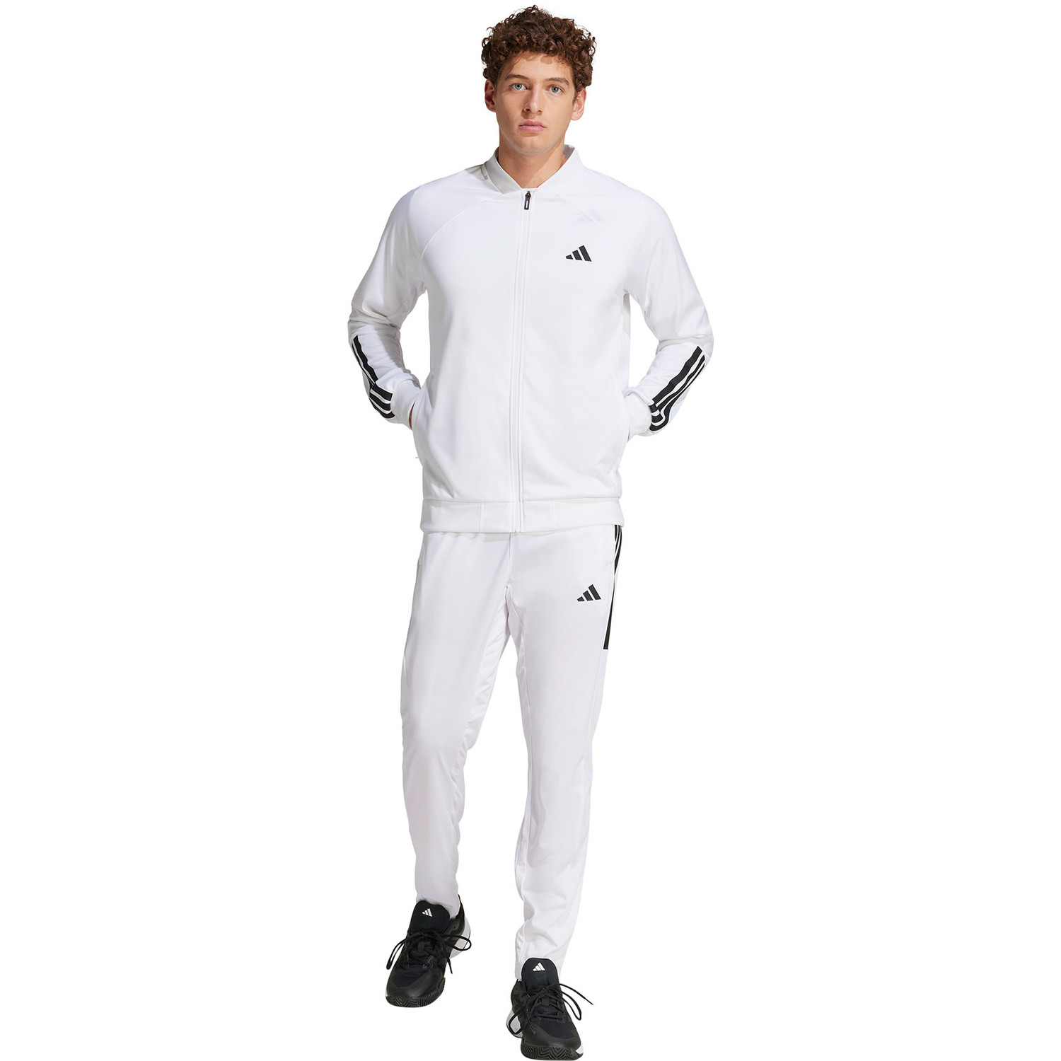 adidas 3 Stripes Knit Jacket - PassaSports.com