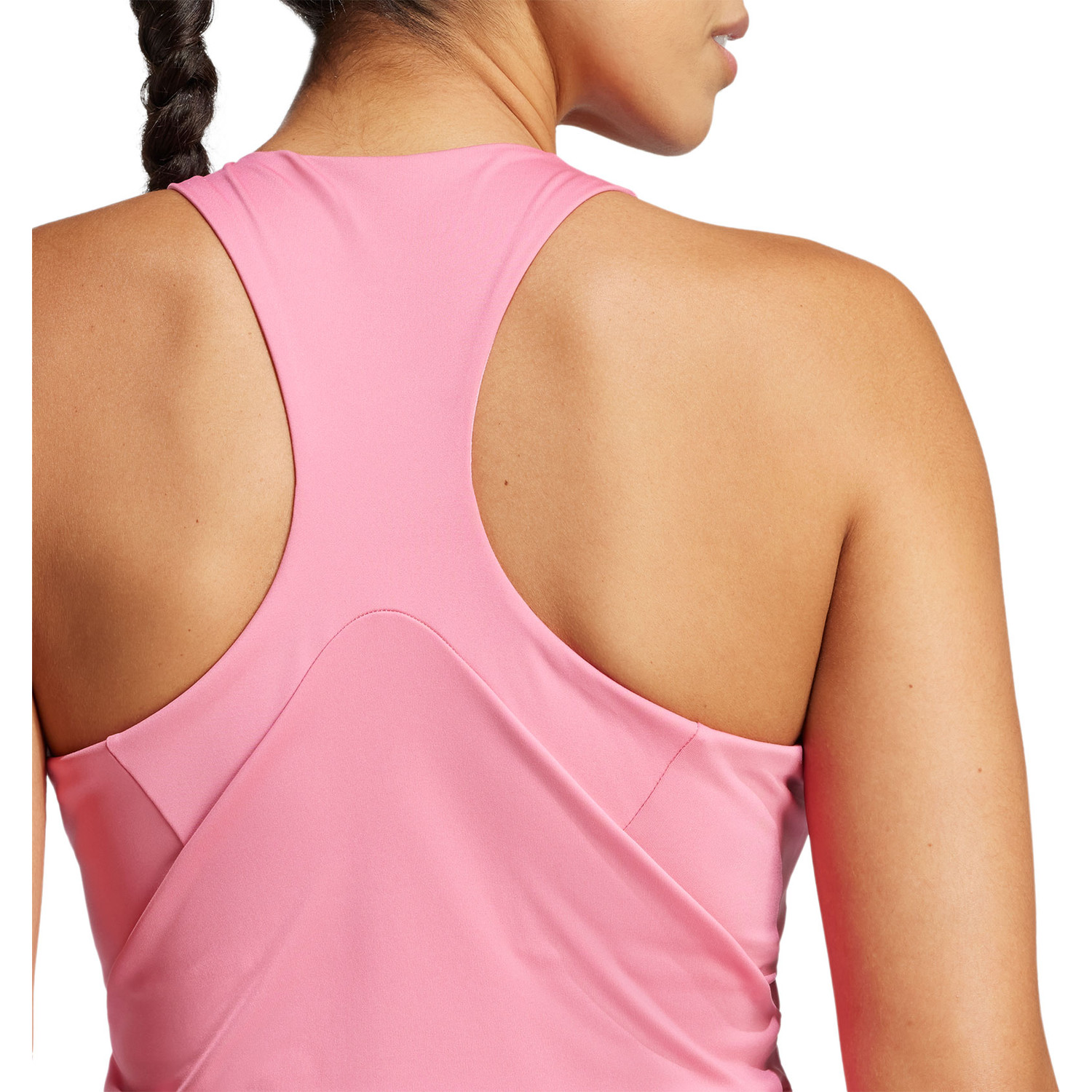 strapless open back dress AURORA Hot Pink Ruffle Dress With Tie | Women's | Sizes S-XL