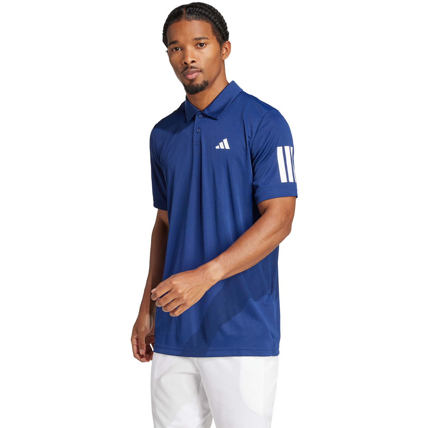 adidas Club 3 Stripes Polo - PassaSports.com