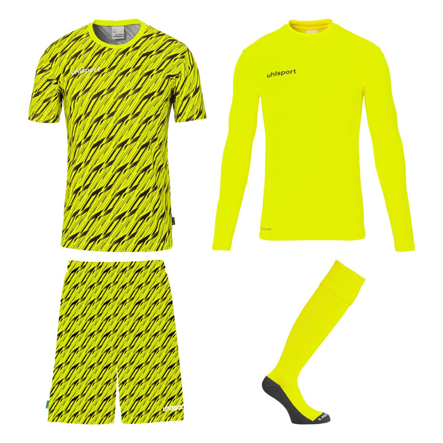 Uhlsport Progressive Goalkeeper Kit Kids - PassaSports.com
