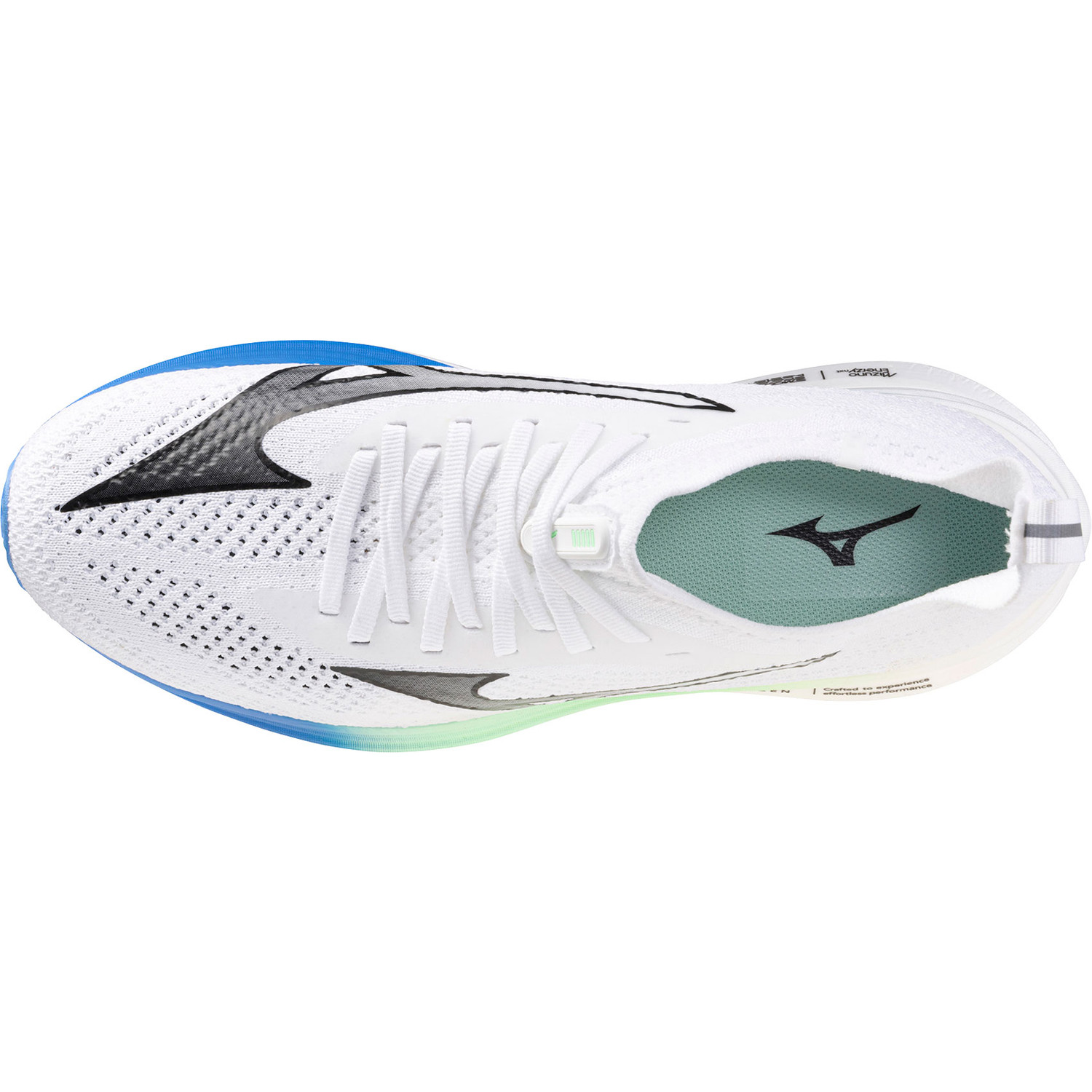 Men's Neo Zen Running Shoe - White/Black- Regular (D