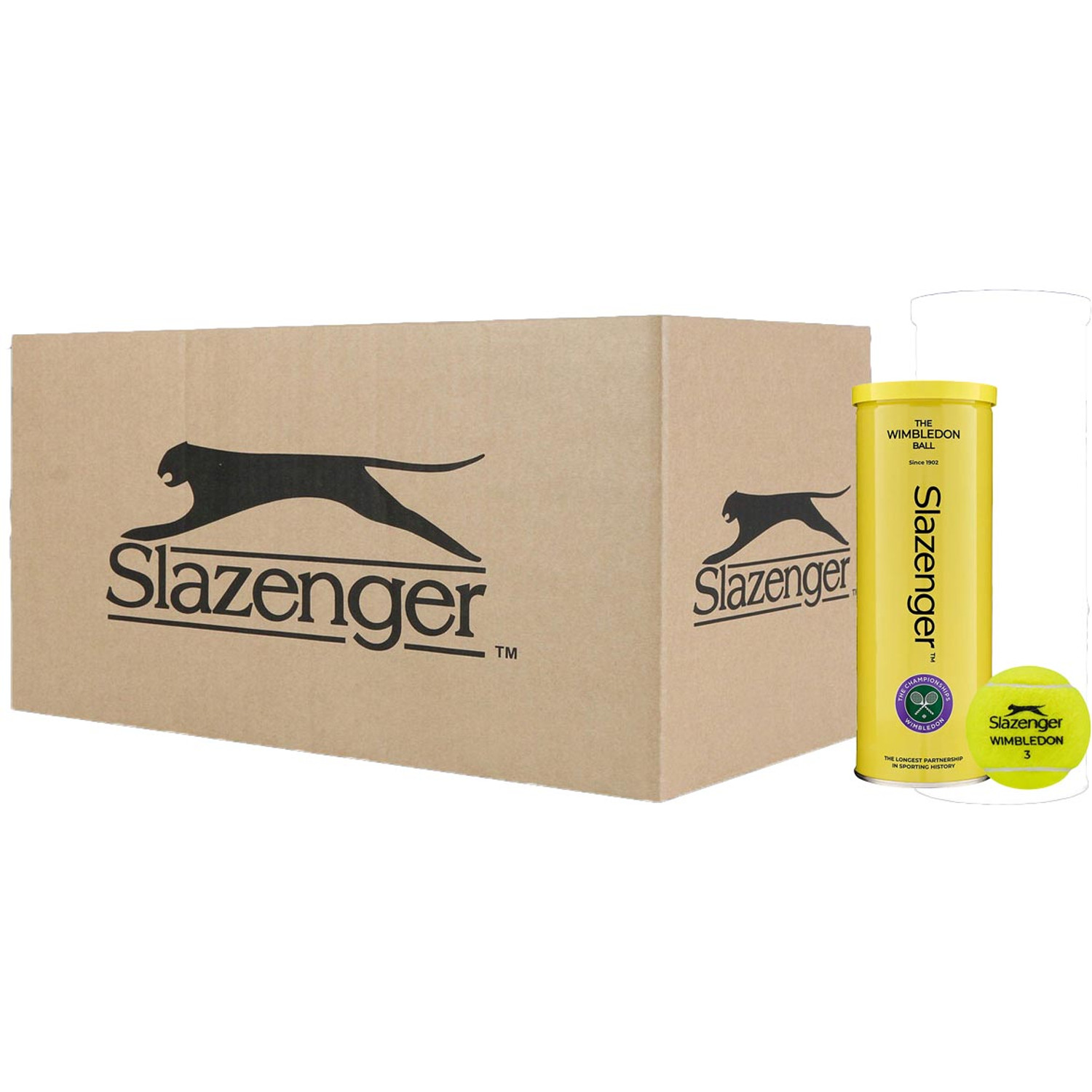 Slazenger Wimbledon 24x3st. (6 Dozijn) » TennisDirect.nl