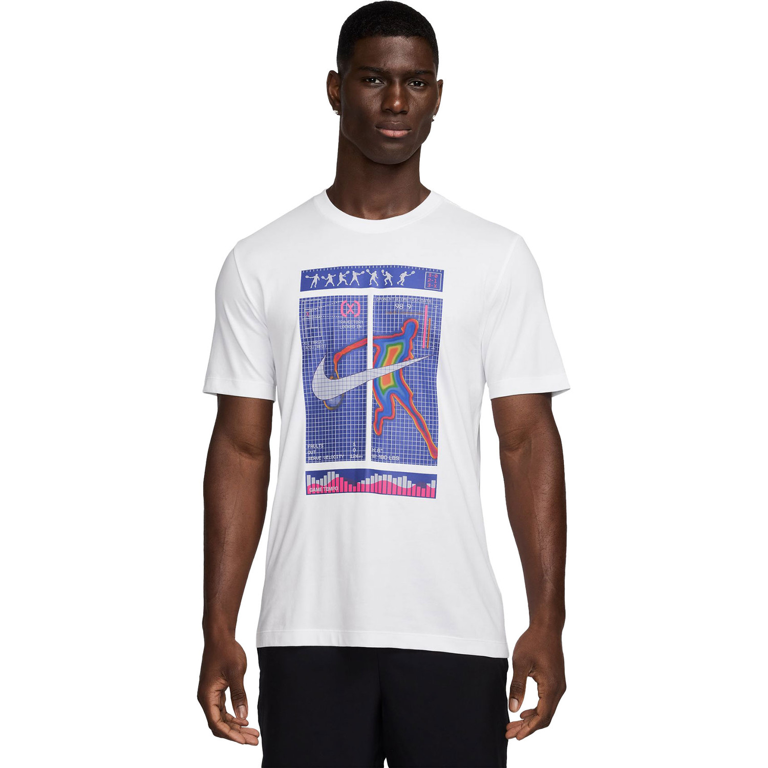 Nike white box with multicolor heatmap graphic Nike  main image 3