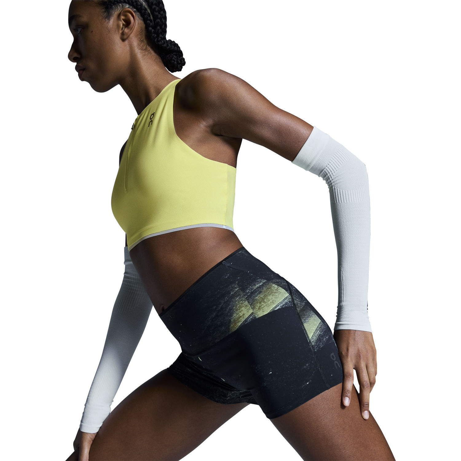 ウォーキング・ランニングウェア charbon Python Pattern Short Leggings XL On Race Short Leggings Women - PassaSports.com