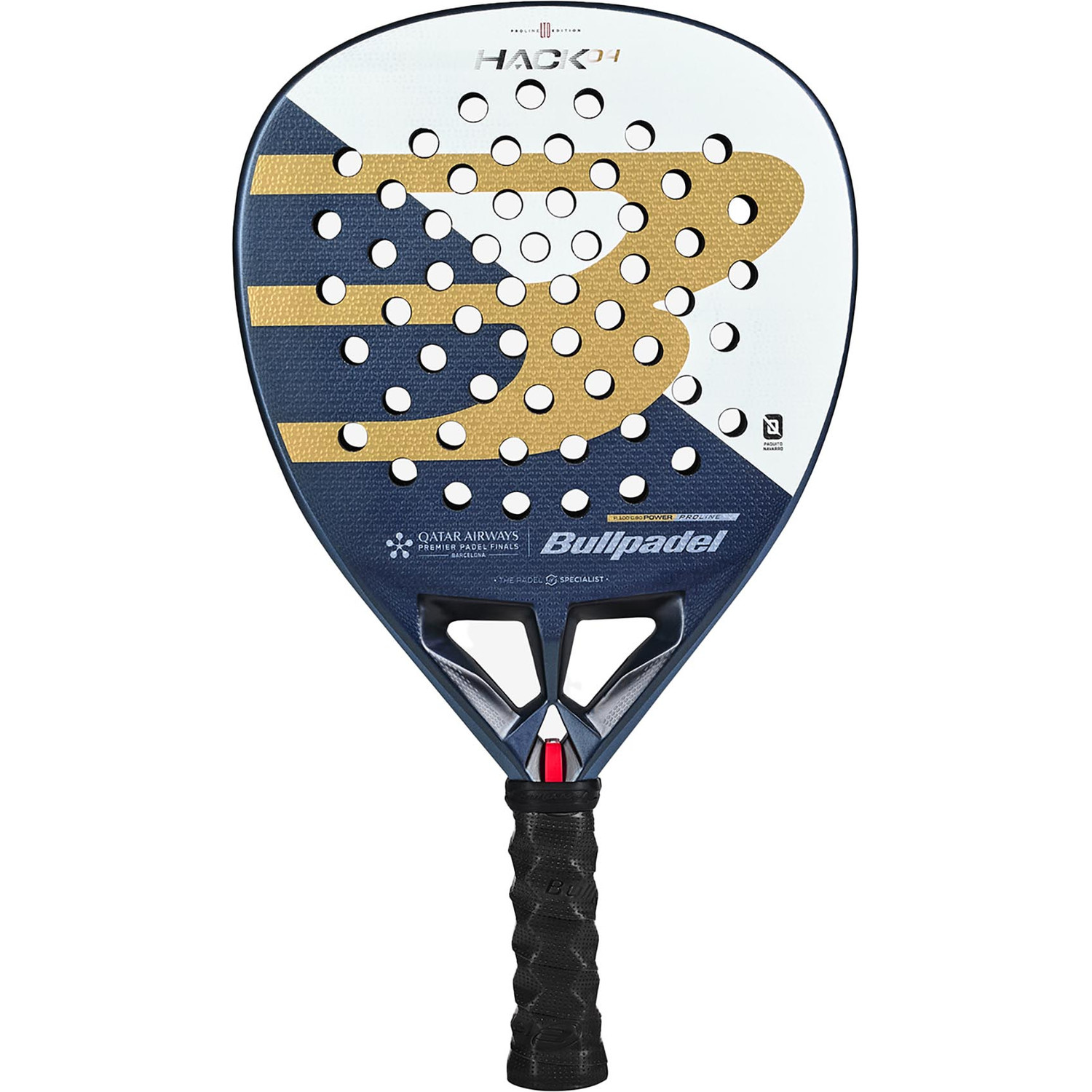 Bullpadel Hack HYBRIDパデルラケット Bullpadel Hack 04 Hybrid 26 Padel Racquet | Time2Padel