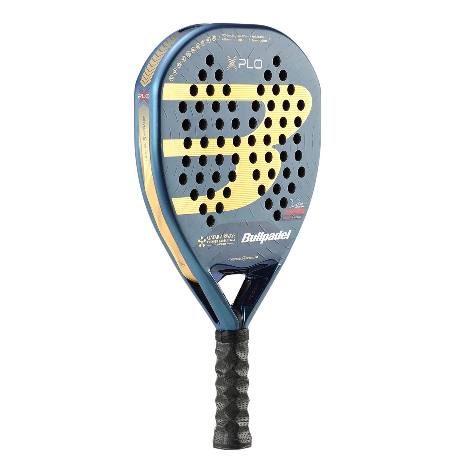 Bullpadel XPLO comfort パデルラケット Bullpadel XPLO Comfort Padel Racket - Red/Black