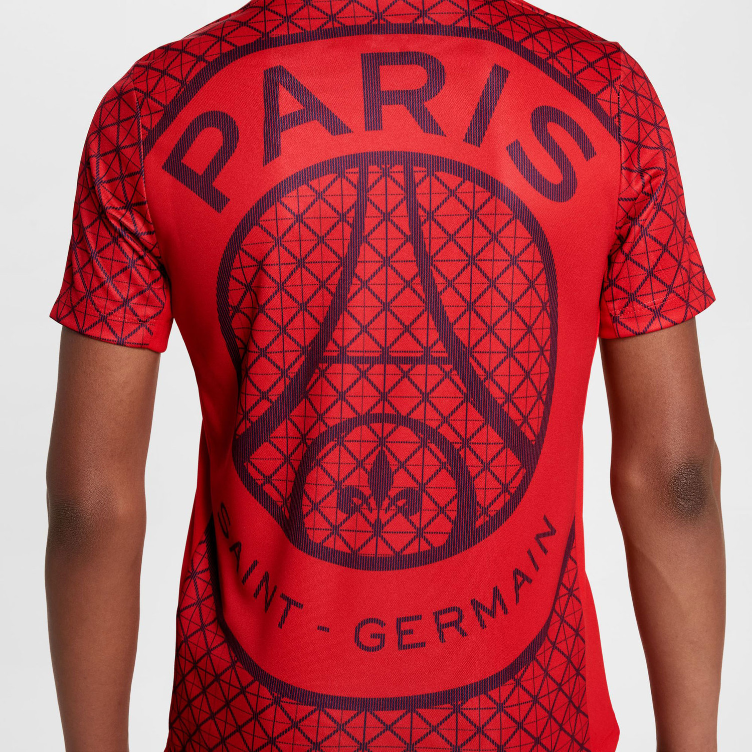 【希少モデル】 JORDAN×PSG メッシュジャージ インフラレッド Nike Paris Saint Germain Pre-Match Top Kids - PassaSports.com