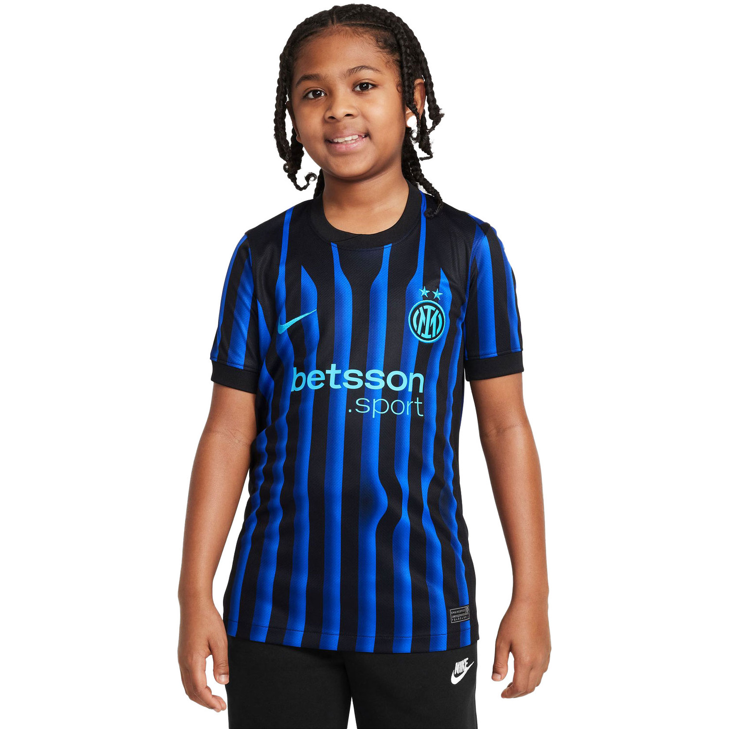 ウェア NIKE Inter Milan Stand Up Speak Up Shirt Nike Inter Milan Thuis Shirt Kids 2025/2026 - PassaSports.nl