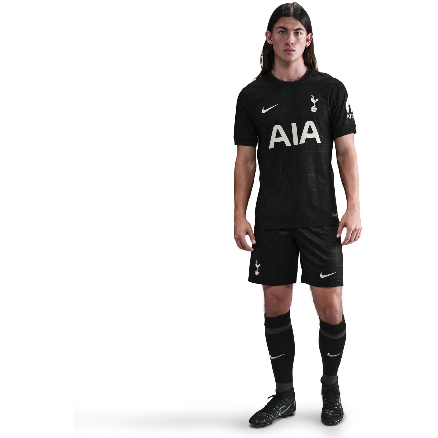 Nike Tottenham Hotspur ブラックシャツ Mサイズ Nike Men's Tottenham Hotspur 2025/26 Dri-FIT ADV Away Jersey Black