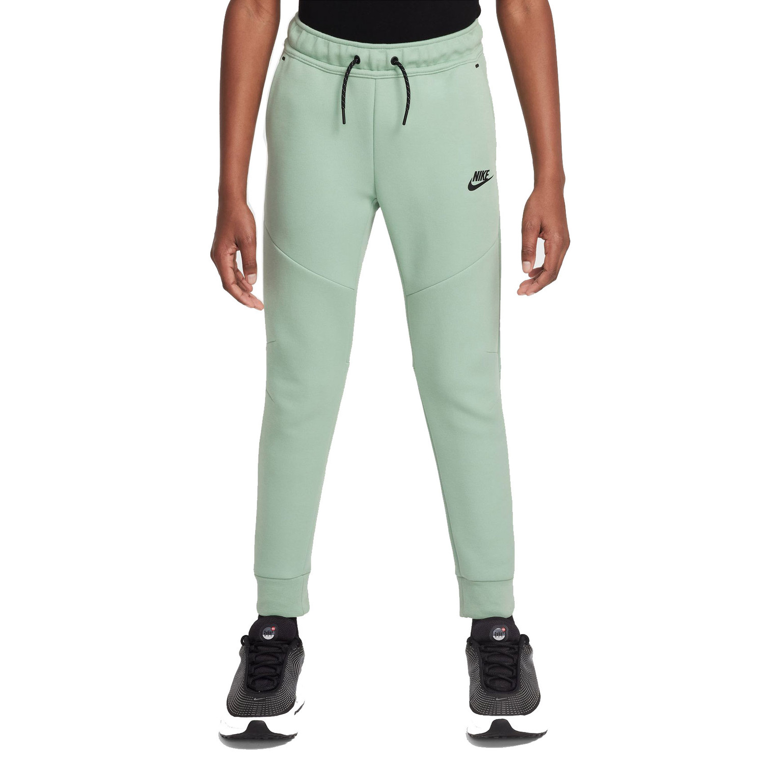 nike fleece joggers green
