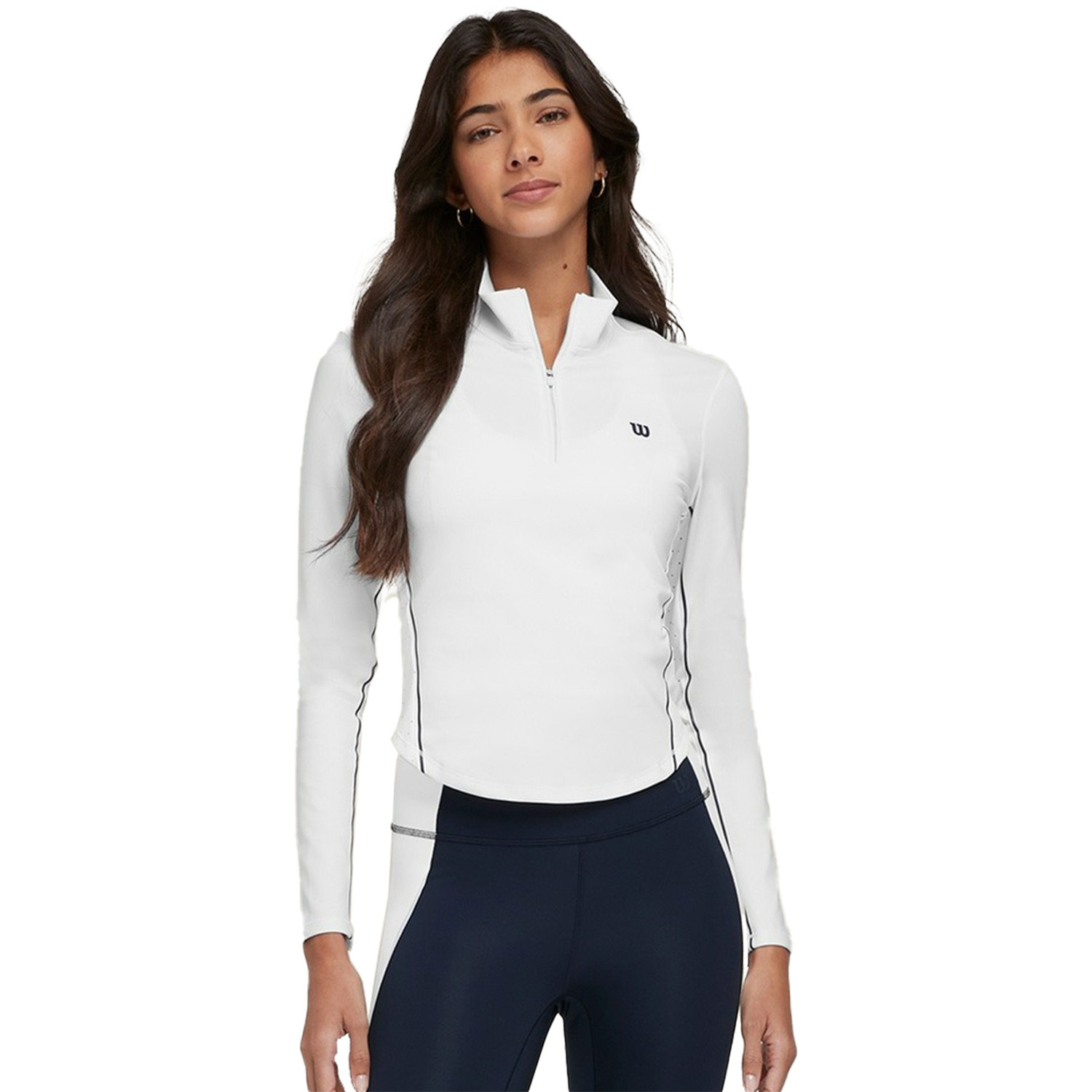 Wilson Brentwoord Half Zip Longsleeve » TennisDirect.nl