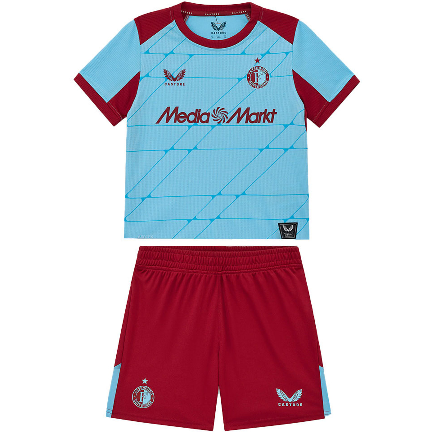 Castore Feyenoord 3rd Shirt Little Kids 2025/2026 - PassaSports.com