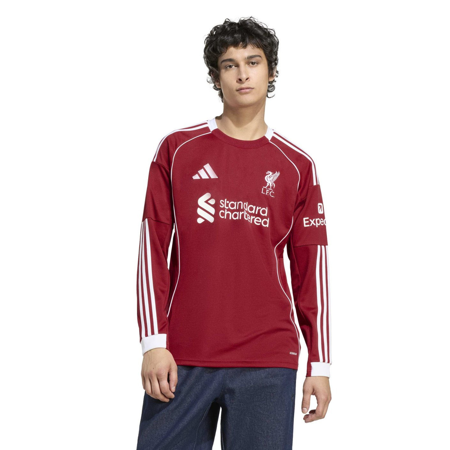 ウェア NEW  Liverpool FC Jersey XL adidas Liverpool Thuis Shirt Longsleeve 2025/2026 - PassaSports.nl