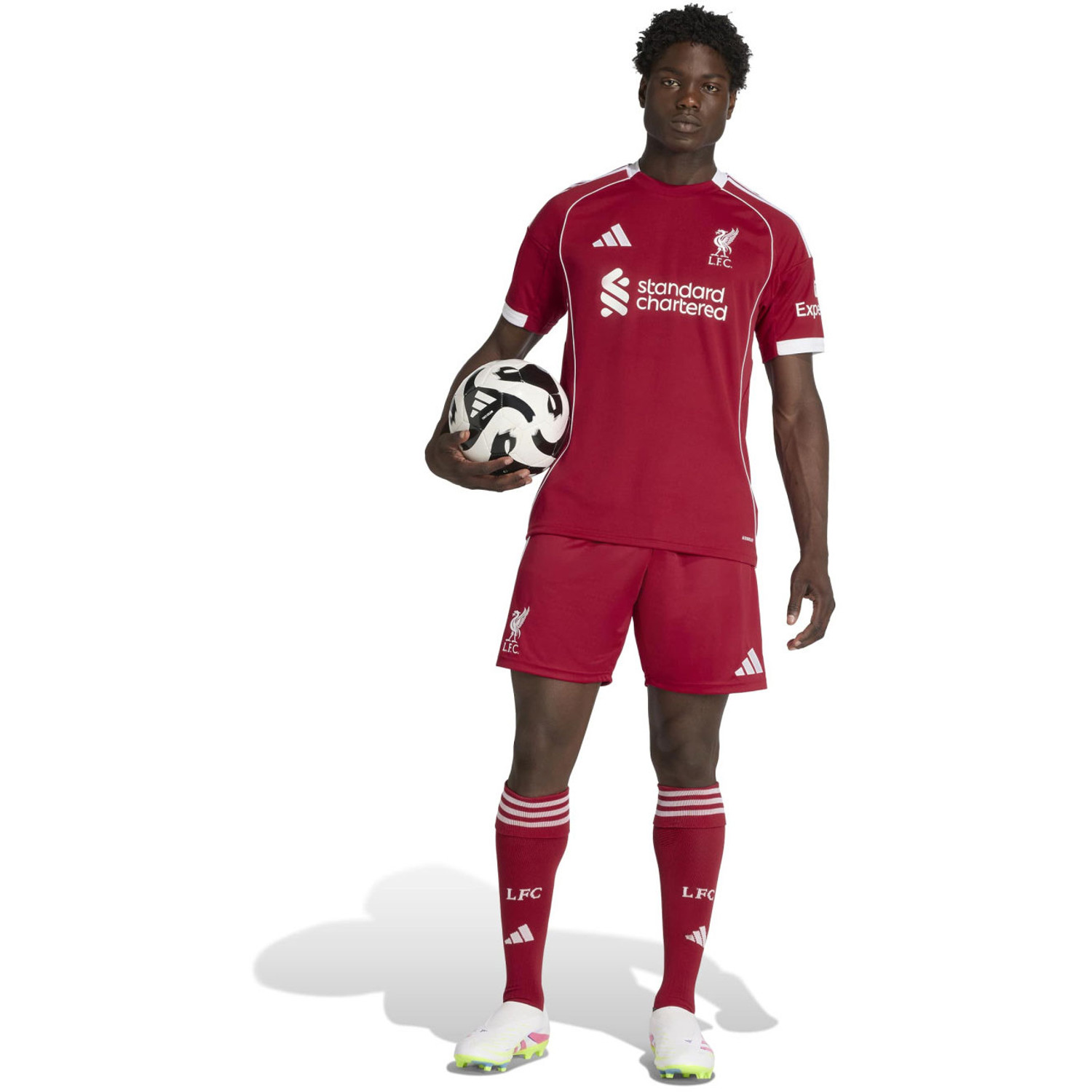 adidas Liverpool Home Kit 2025/2026 - PassaSports.com